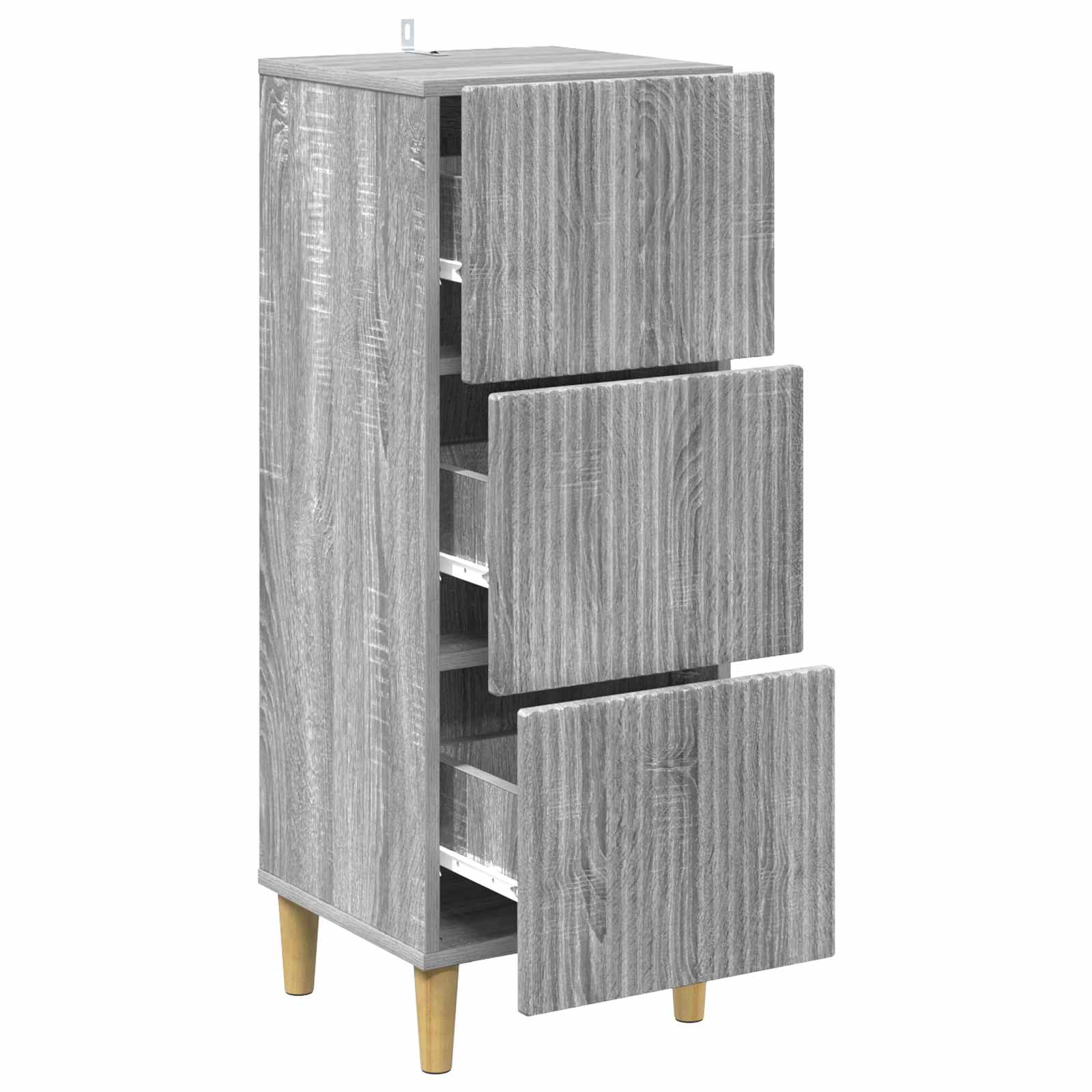 Armoire à tiroirs Sonoma gris 33 x 34,5 x 90 cm - XIOS