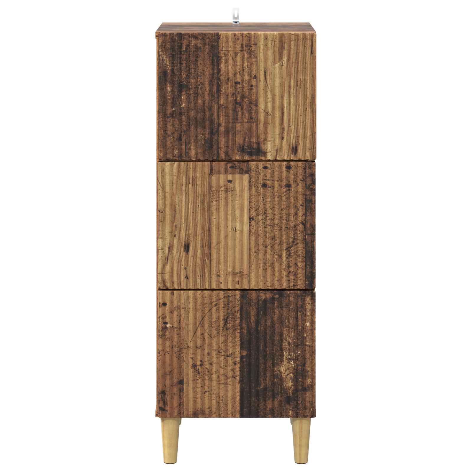 Armoire à tiroirs Bois ancien 33 x 34,5 x 90 cm - XIOS