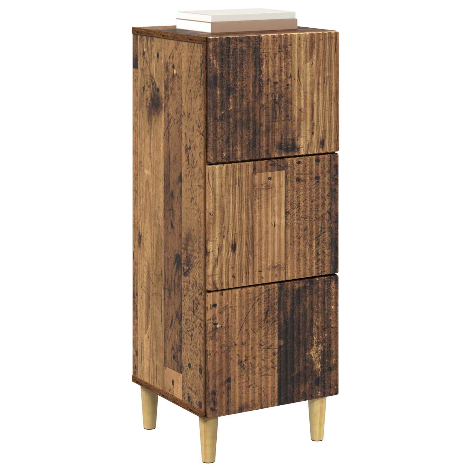 Armoire à tiroirs Bois ancien 33 x 34,5 x 90 cm - XIOS