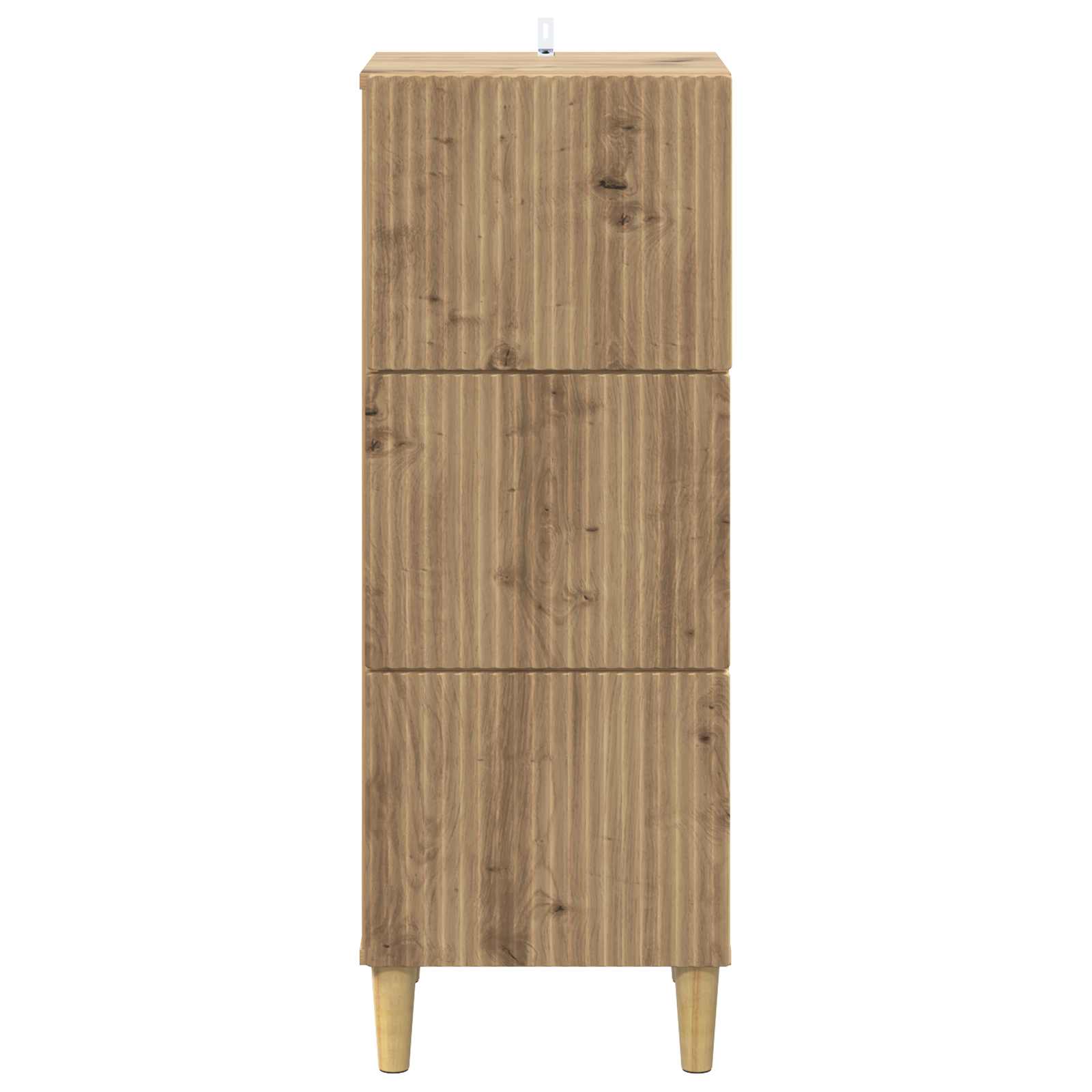 Armoire à tiroirs Chêne artisanal 33 x 34,5 x 90 cm - XIOS
