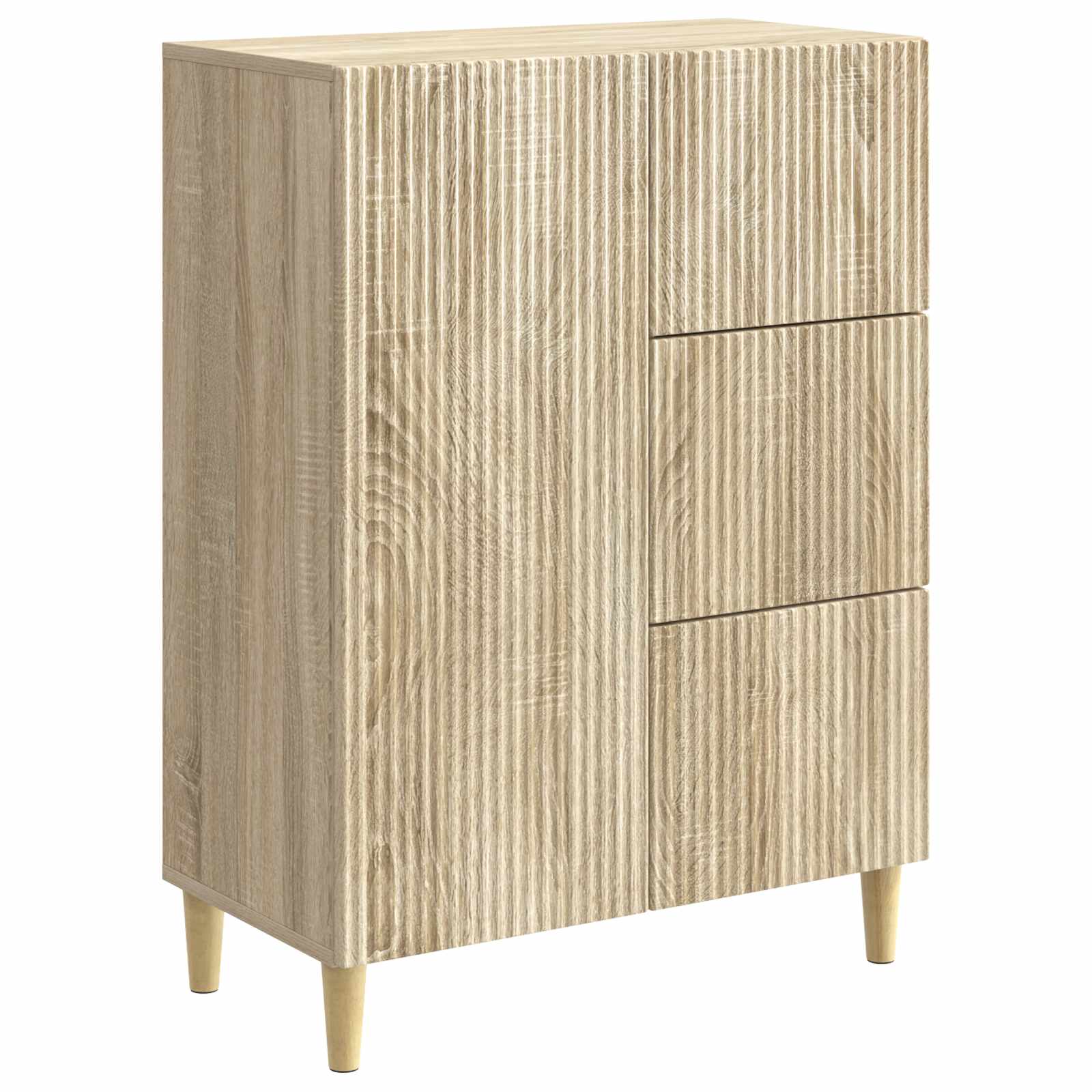 Buffet Chêne Sonoma 66 x 34,5 x 90 cm Bois d'ingénierie - XIOS