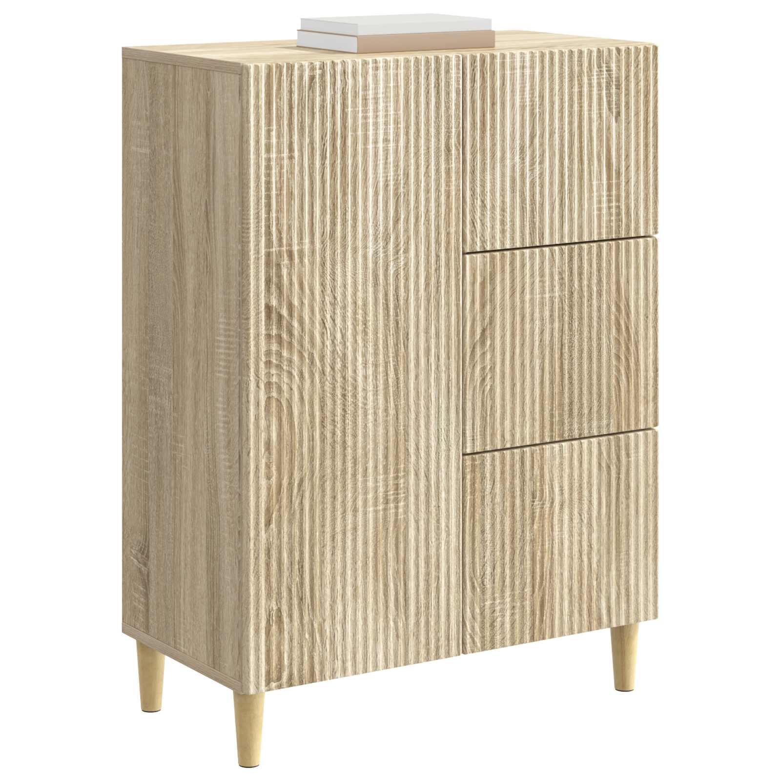 Buffet Chêne Sonoma 66 x 34,5 x 90 cm Bois d'ingénierie - XIOS
