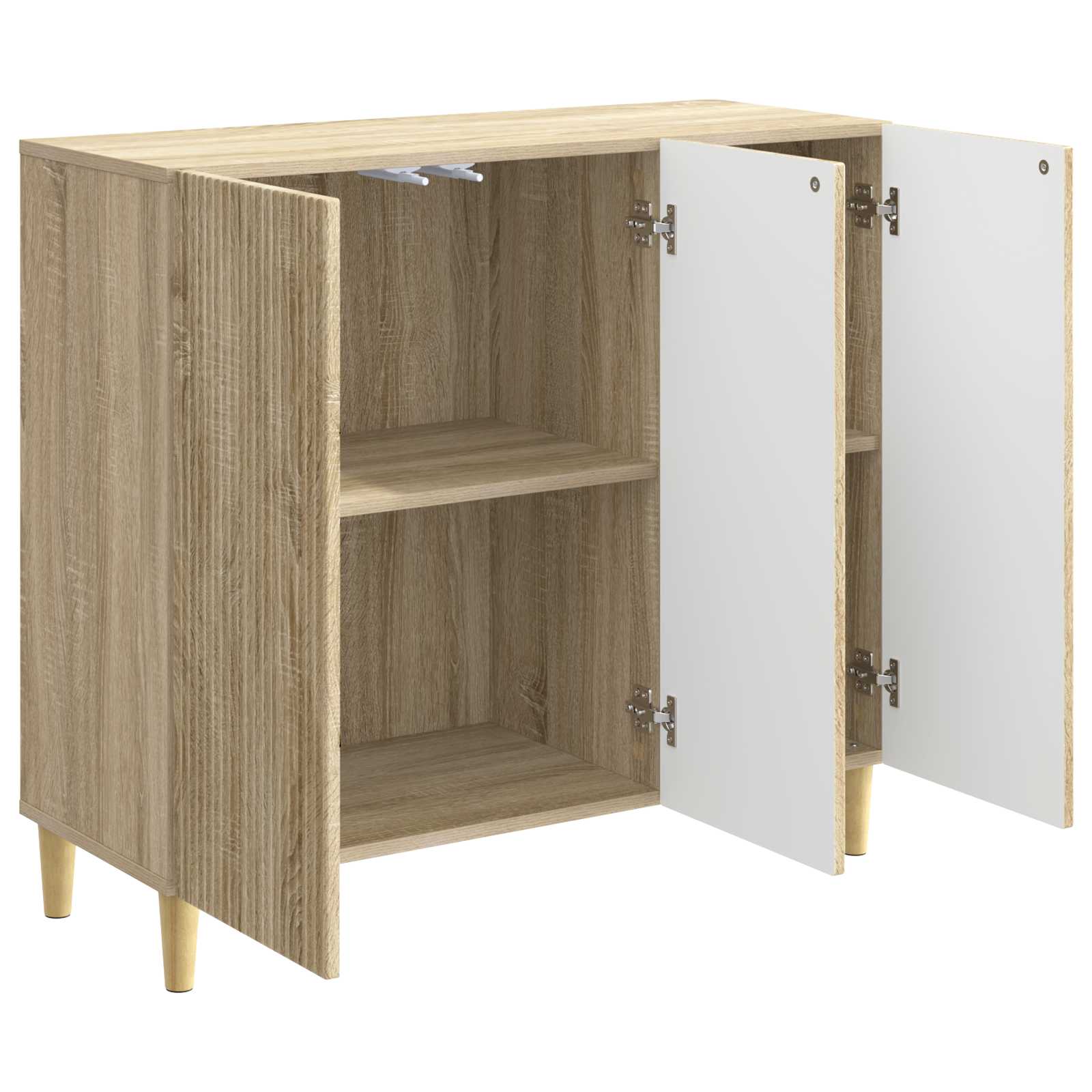 Buffet Chêne Sonoma 89 x 34,5 x 80 cm Bois d'ingénierie - XIOS