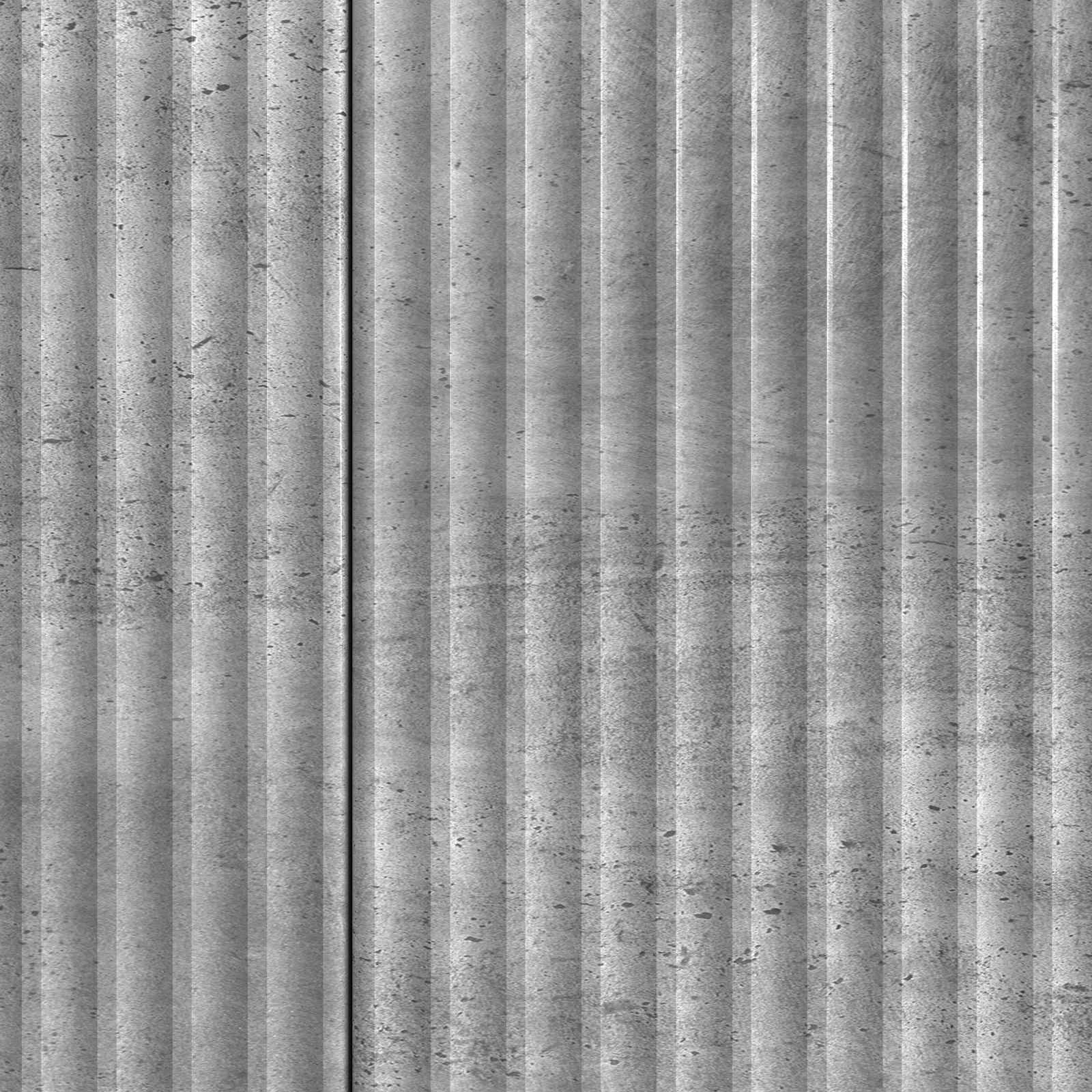 Buffet Gris béton 89 x 34,5 x 80 cm Bois d'ingénierie - XIOS