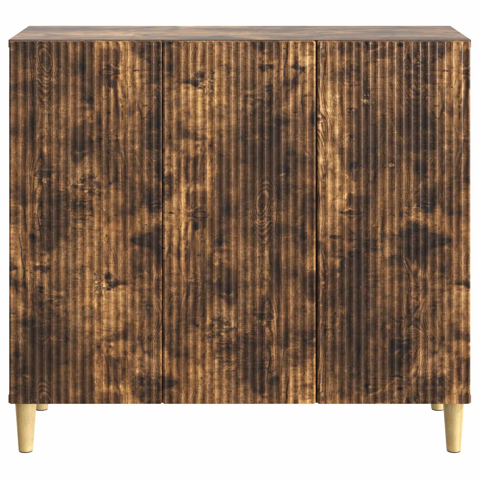 Buffet Chêne fumé 89 x 34,5 x 80 cm Bois d'ingénierie - XIOS
