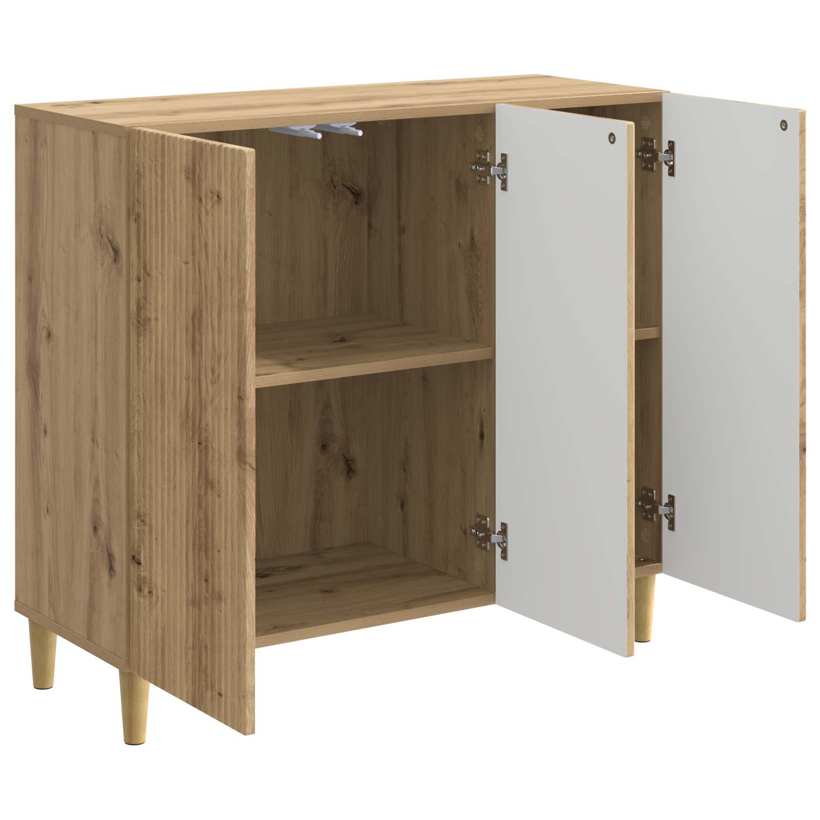 Buffet Chêne artisanal 89 x 34,5 x 80 cm Bois d'ingénierie - XIOS