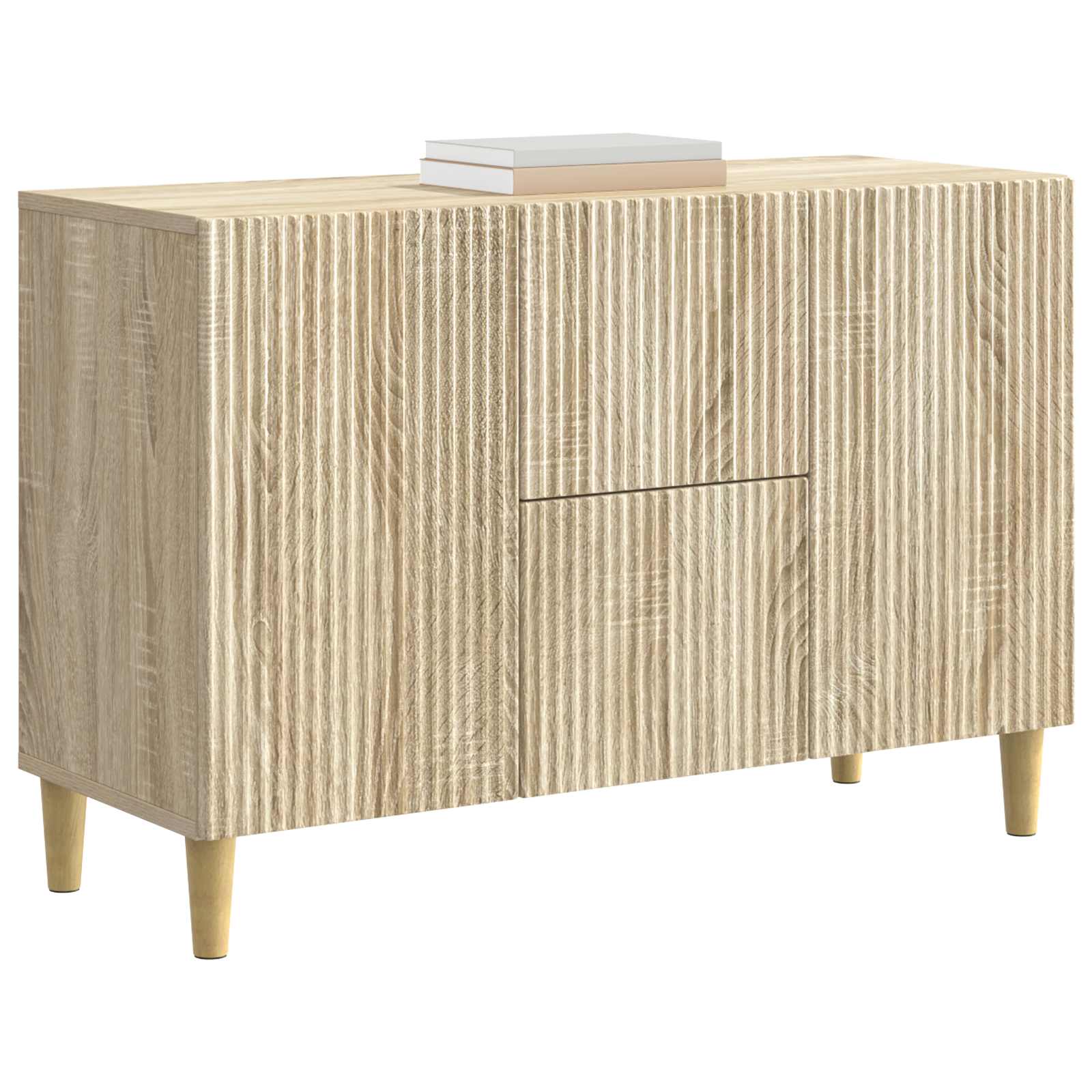 Buffet Chêne Sonoma 89 x 34,5 x 60 cm Bois d'ingénierie - XIOS