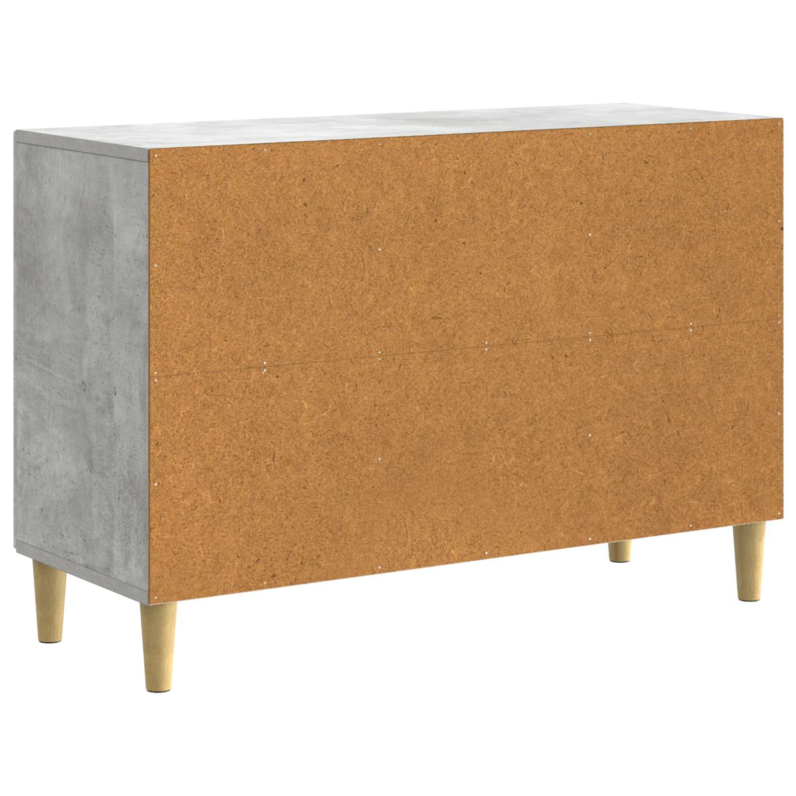 Buffet Gris béton 89 x 34,5 x 60 cm Bois d'ingénierie - XIOS