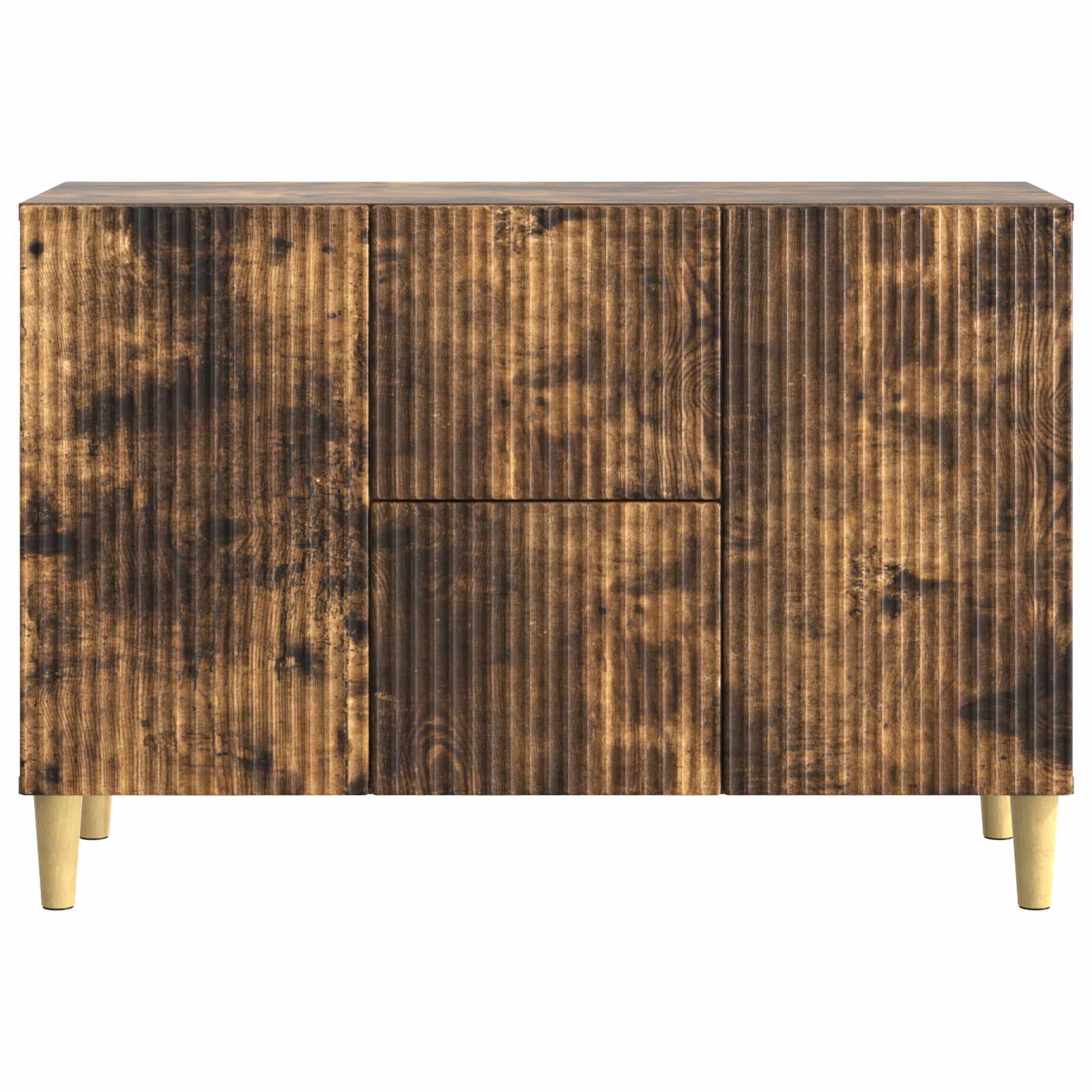 Buffet Chêne fumé 89 x 34,5 x 60 cm Bois d'ingénierie - XIOS