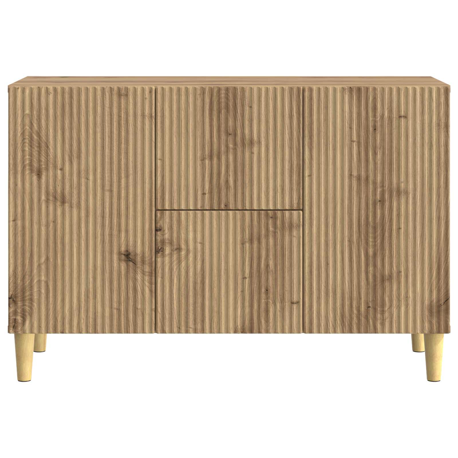 Buffet Chêne artisanal 89 x 34,5 x 60 cm Bois d'ingénierie - XIOS