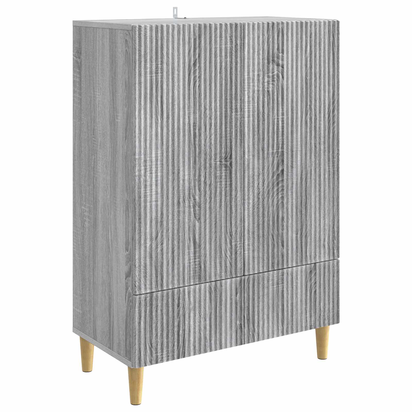 Buffet Sonoma gris 66 x 34,5 x 95 cm Bois d'ingénierie - XIOS