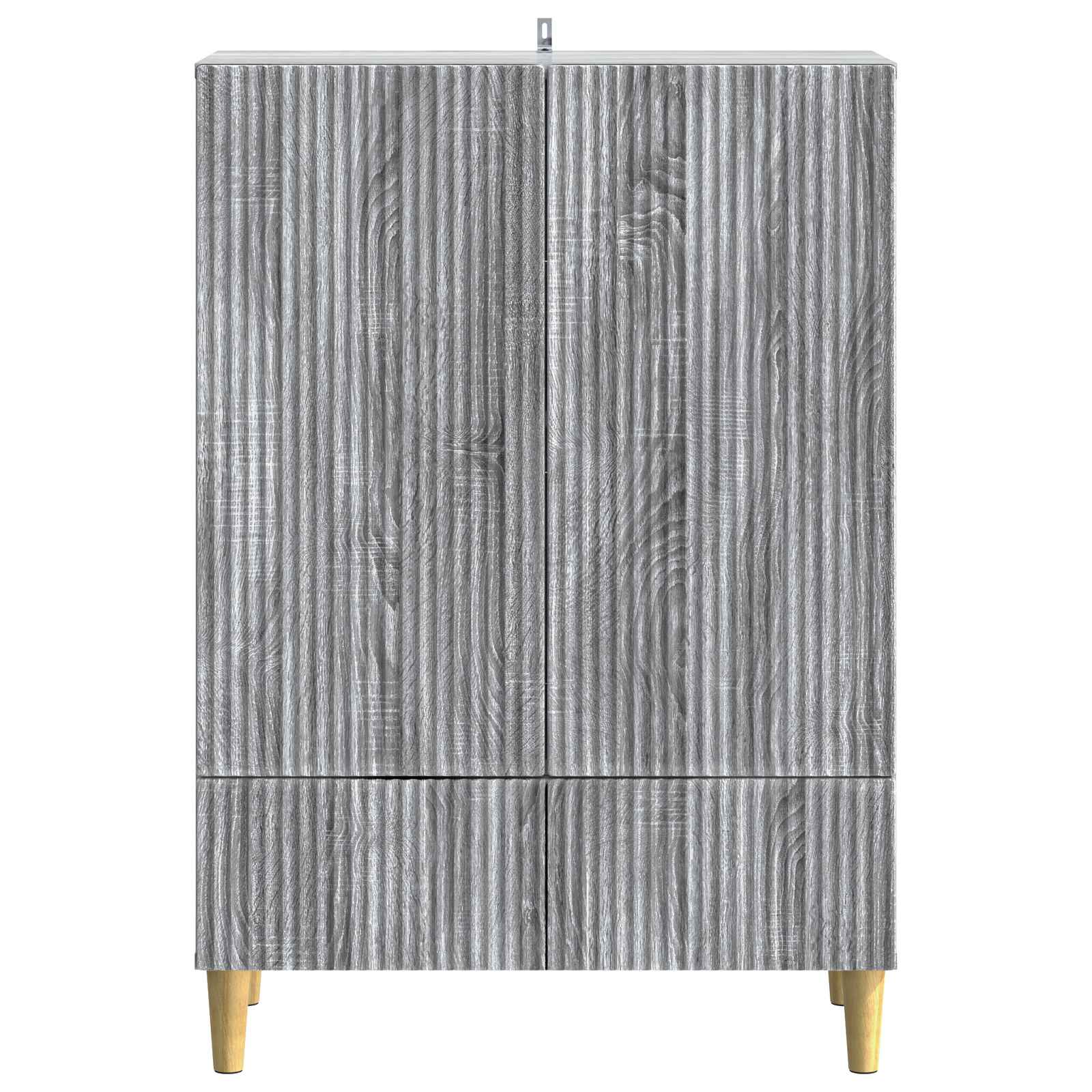 Buffet Sonoma gris 66 x 34,5 x 95 cm Bois d'ingénierie - XIOS