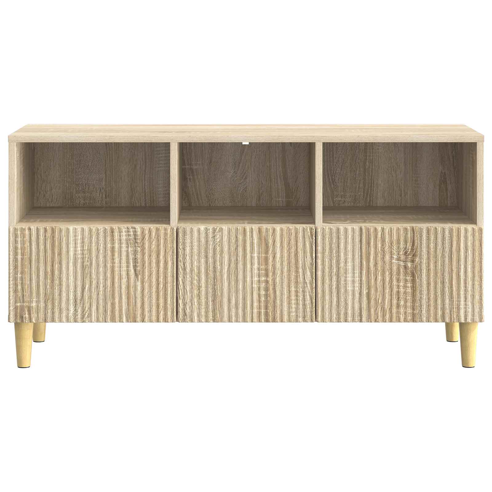 Meuble TV Chêne Sonoma 102 x 34,5 x 50 cm Bois d'ingénierie - XIOS