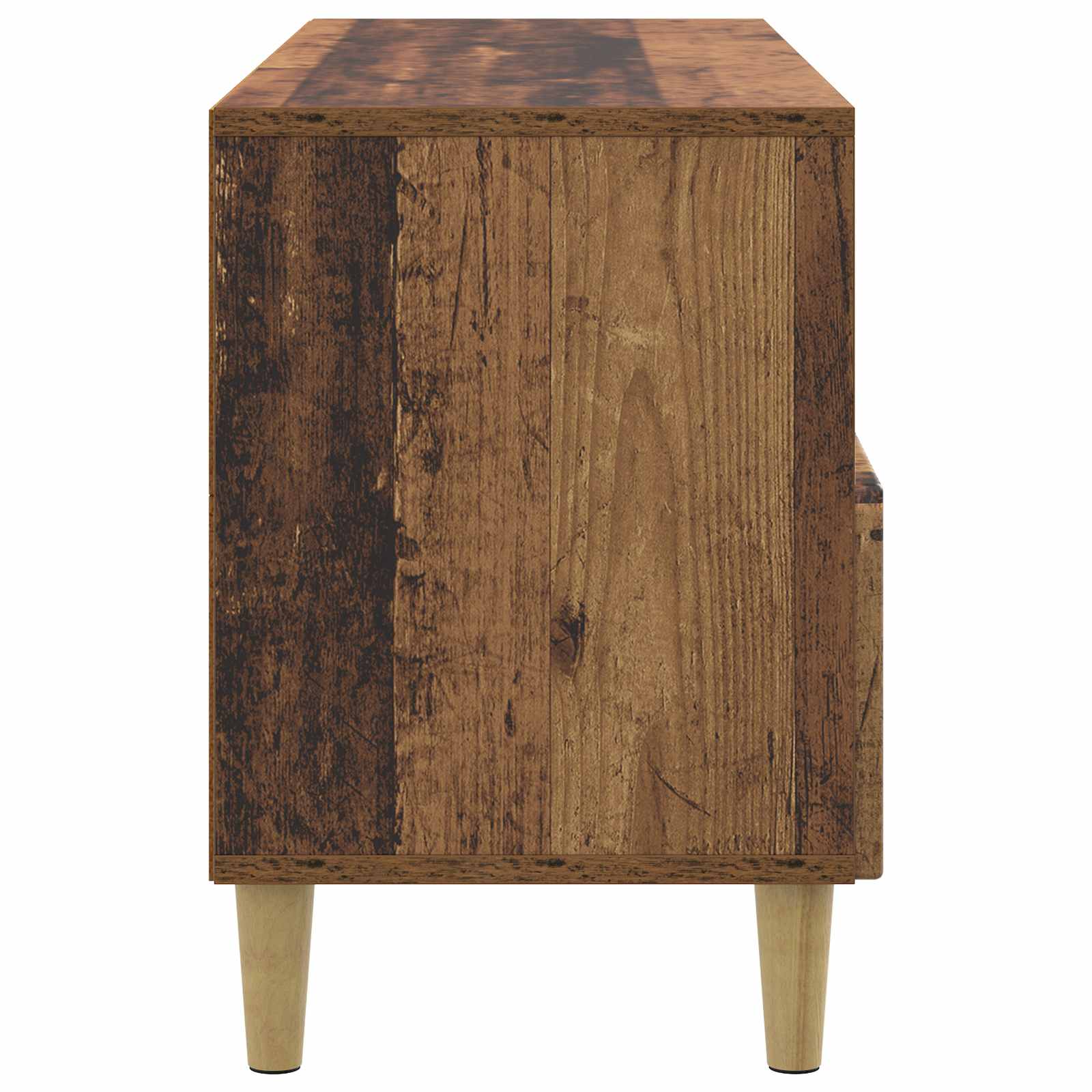 Meuble TV Bois ancien 102 x 34,5 x 50 cm Bois d'ingénierie - XIOS