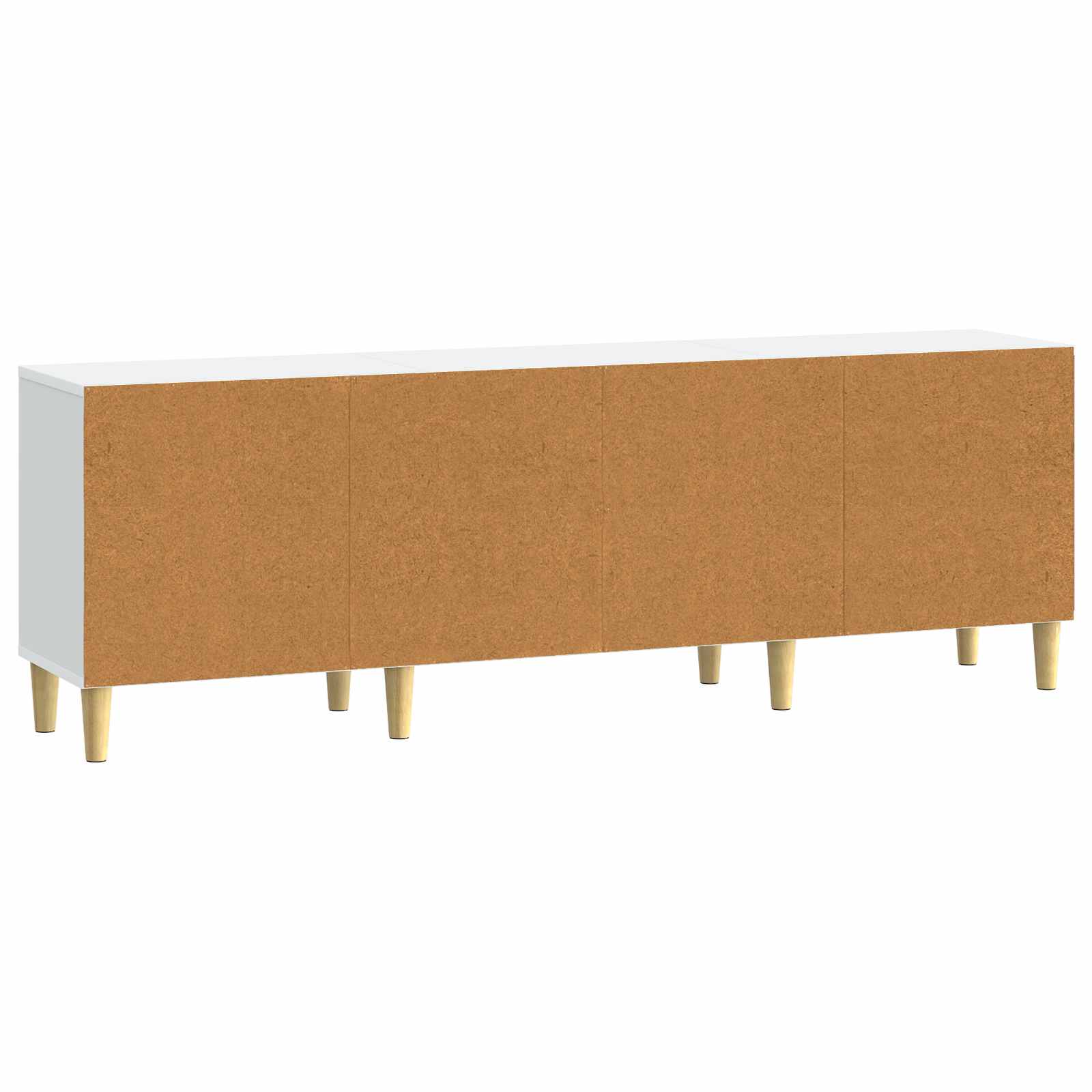 Meuble TV Blanc 150 x 31 x 50 cm Bois d'ingénierie - XIOS