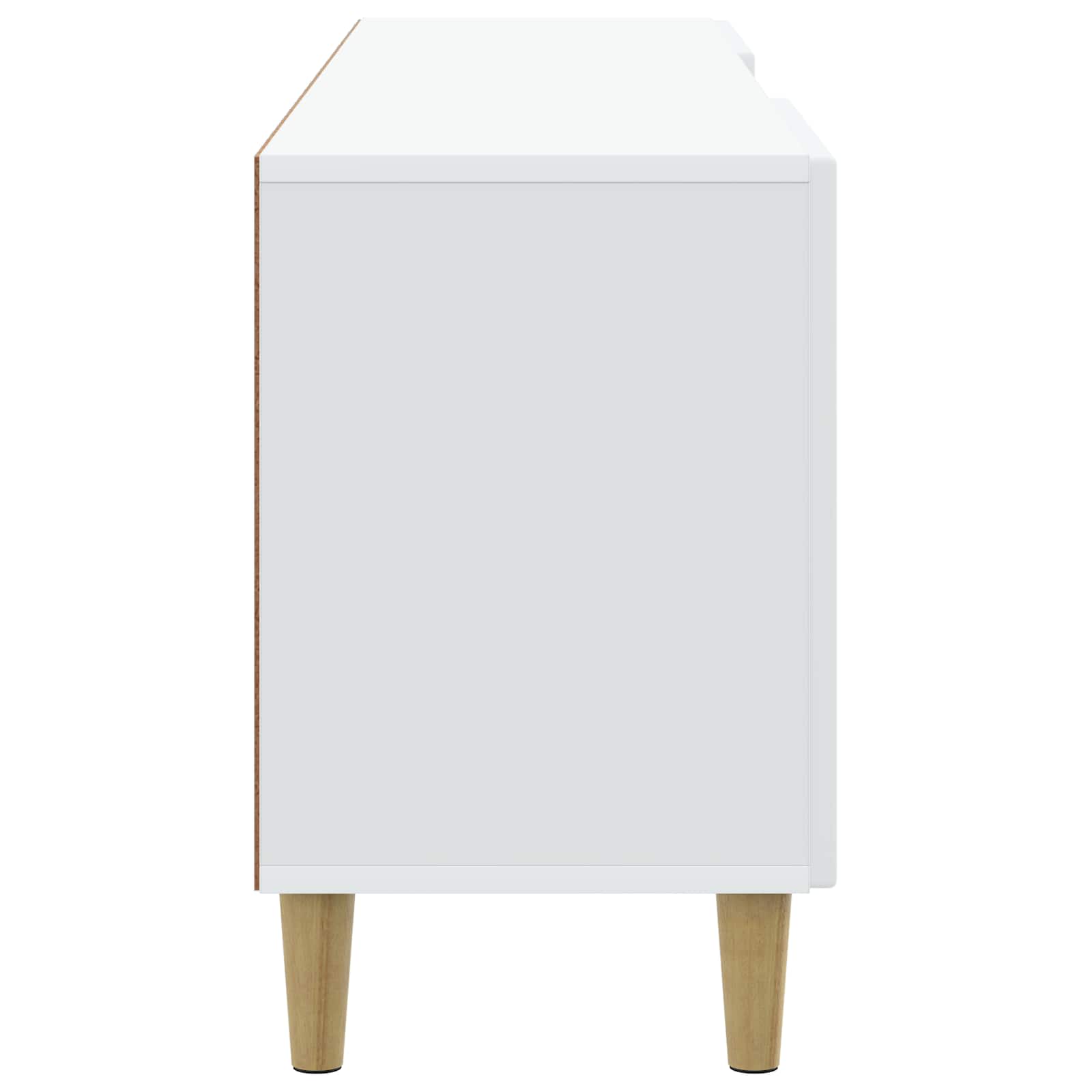 Meuble TV Blanc 150 x 31 x 50 cm Bois d'ingénierie - XIOS