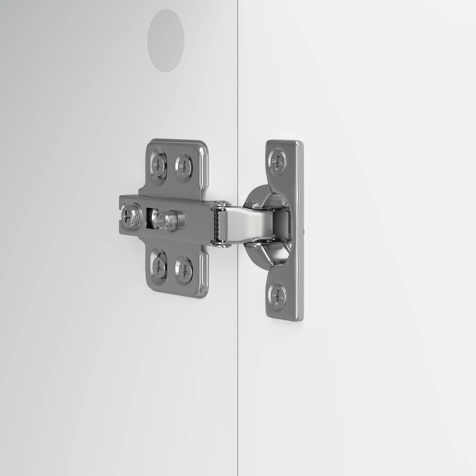 Meuble TV Blanc 102 x 34,5 x 50 cm Bois d'ingénierie - XIOS