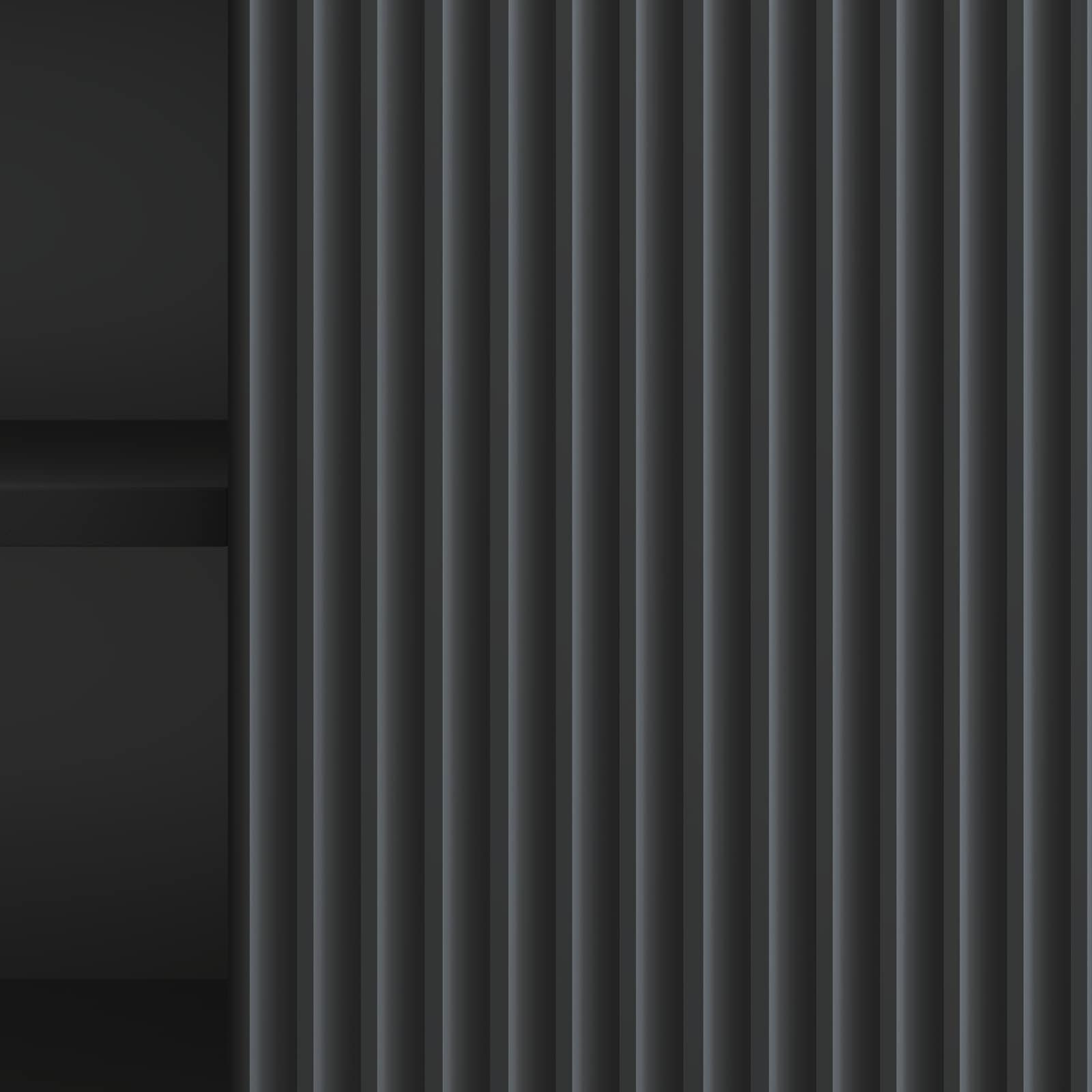 Meuble TV Noir 102 x 34,5 x 50 cm Bois d'ingénierie - XIOS