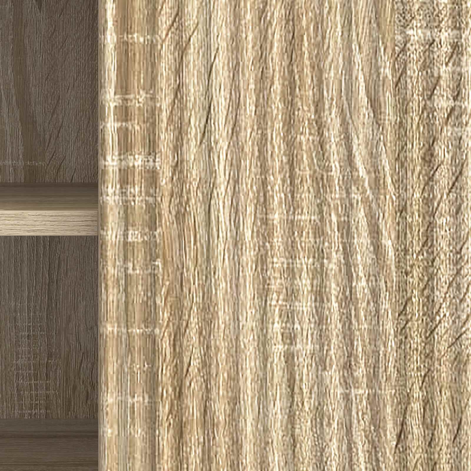 Meuble TV Chêne Sonoma 102 x 34,5 x 50 cm Bois d'ingénierie - XIOS
