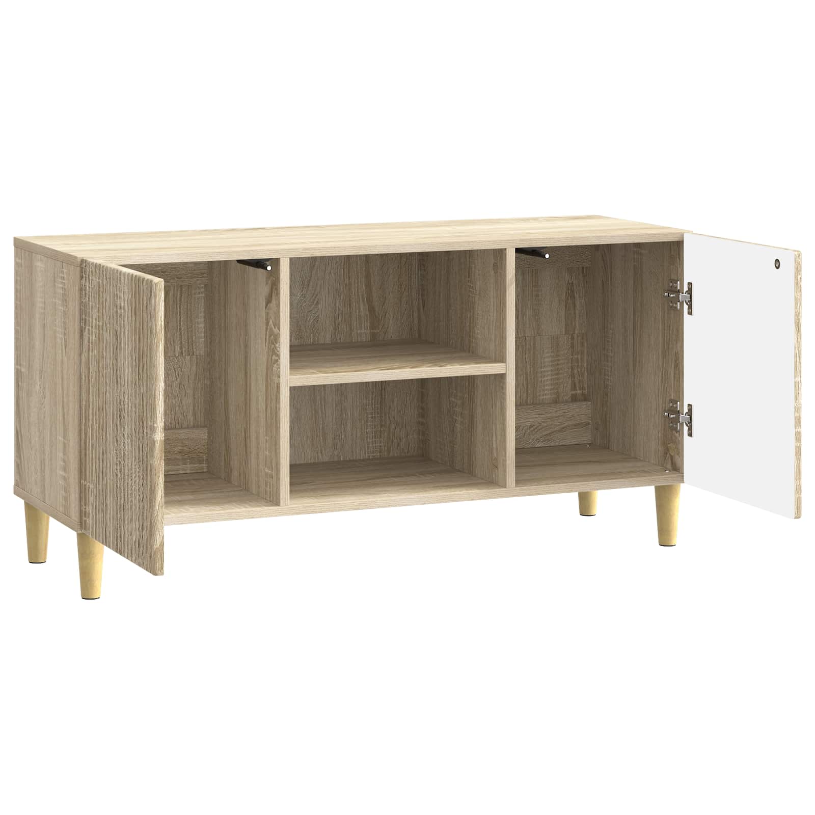Meuble TV Chêne Sonoma 102 x 34,5 x 50 cm Bois d'ingénierie - XIOS