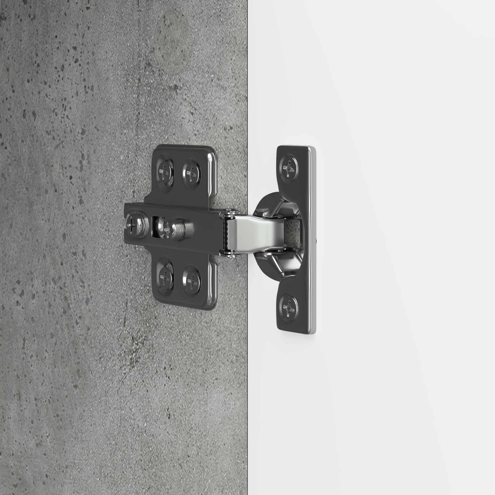 Meuble TV Gris béton 102 x 34,5 x 50 cm Bois d'ingénierie - XIOS