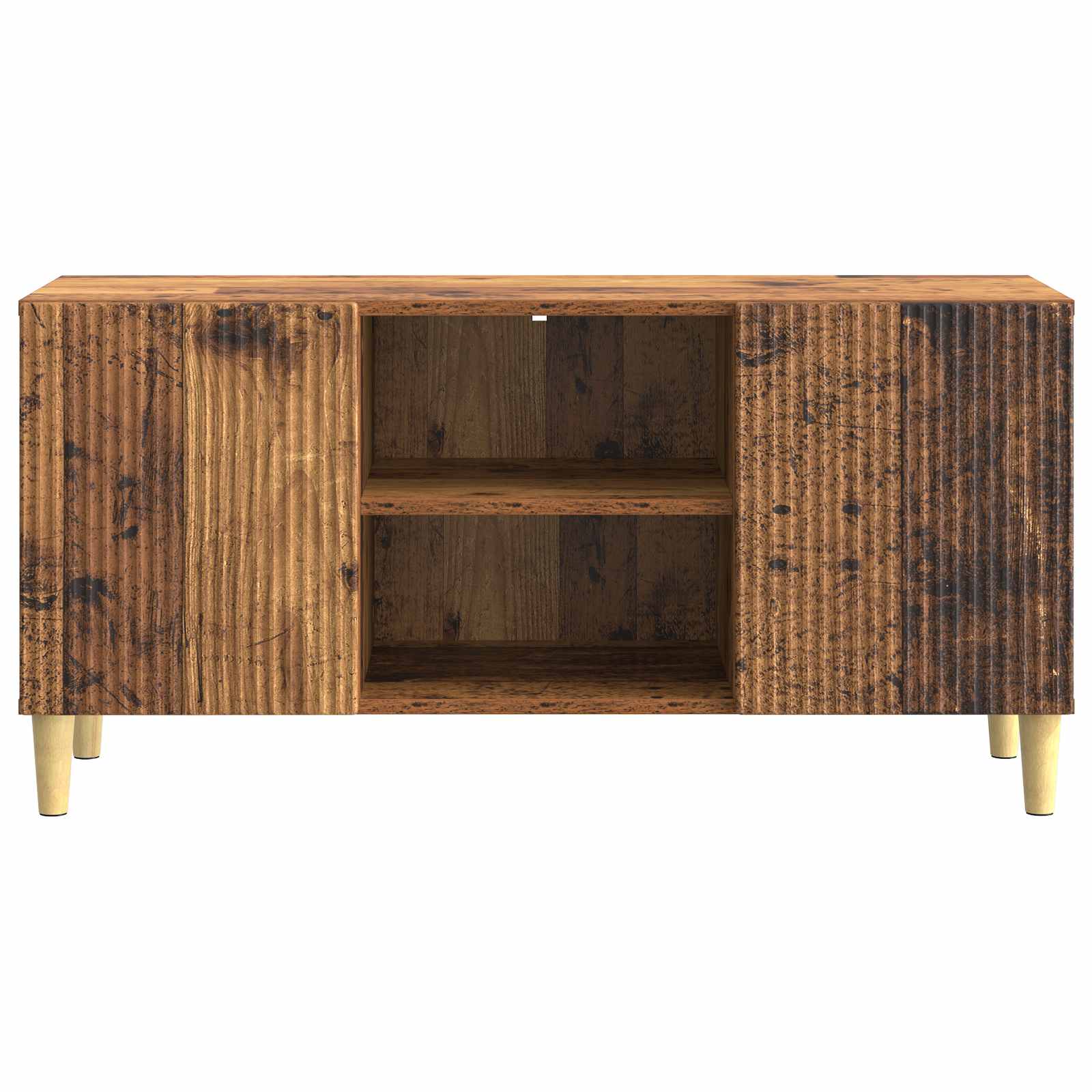 Meuble TV Bois ancien 102 x 34,5 x 50 cm Bois d'ingénierie - XIOS