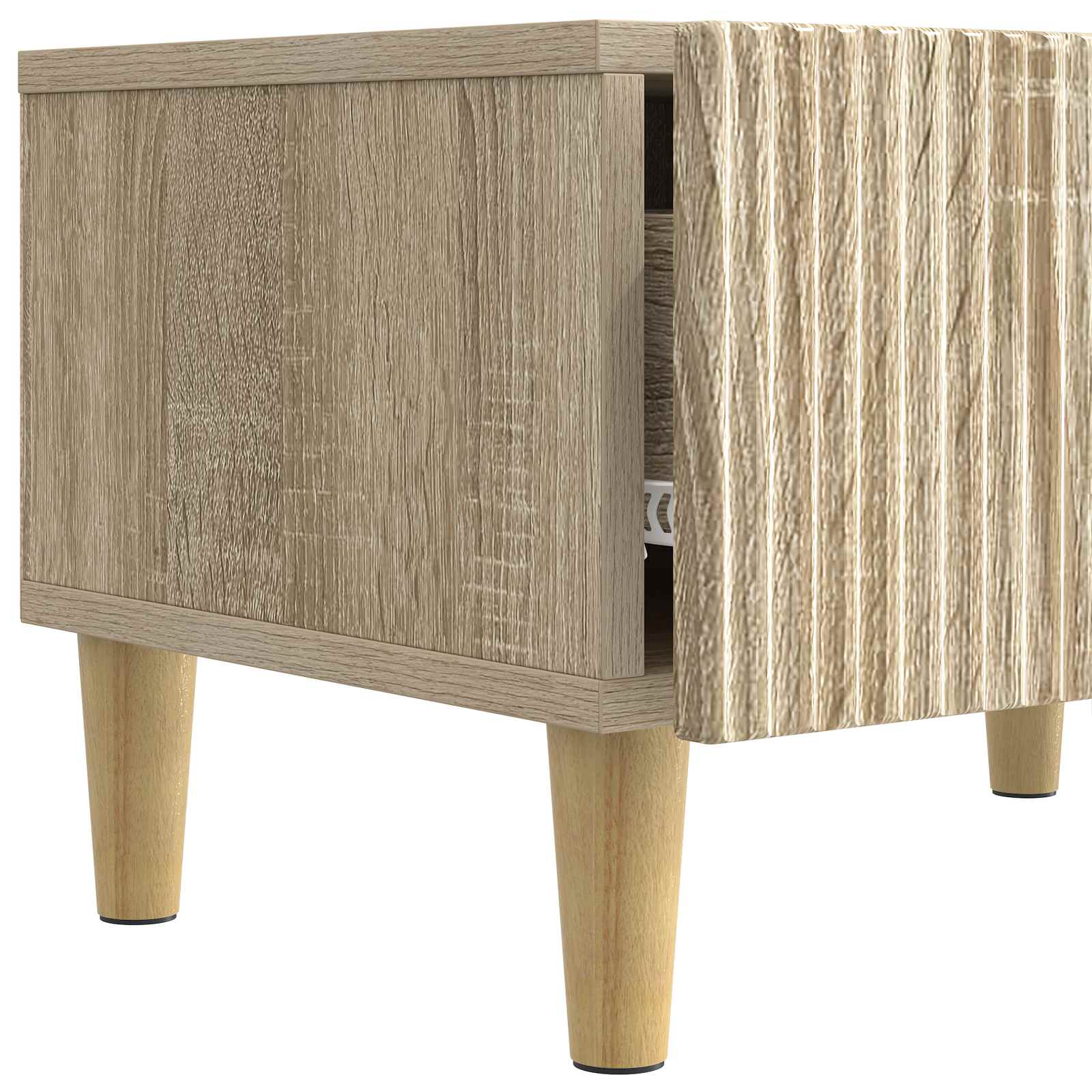 Meuble TV Chêne Sonoma 147 x 34,5 x 30 cm Bois d'ingénierie - XIOS