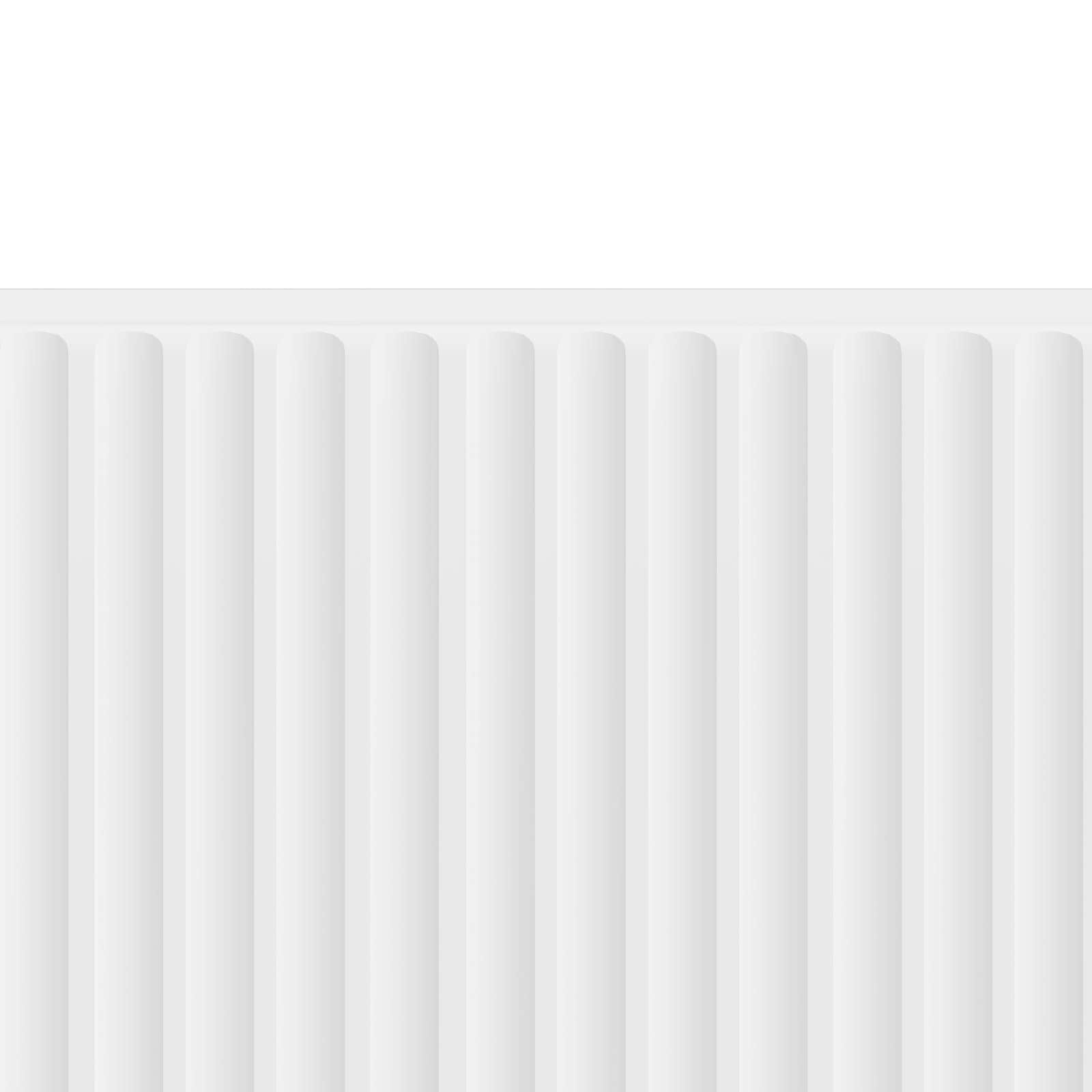 Meuble TV Blanc brillant 147 x 34,5 x 30 cm Bois d'ingénierie - XIOS
