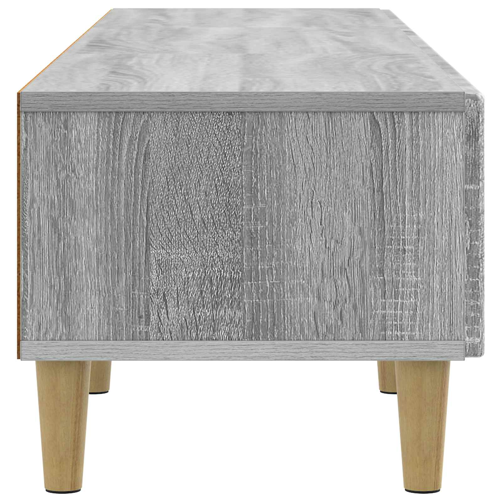 Meuble TV Sonoma gris 147 x 34,5 x 30 cm Bois d'ingénierie - XIOS