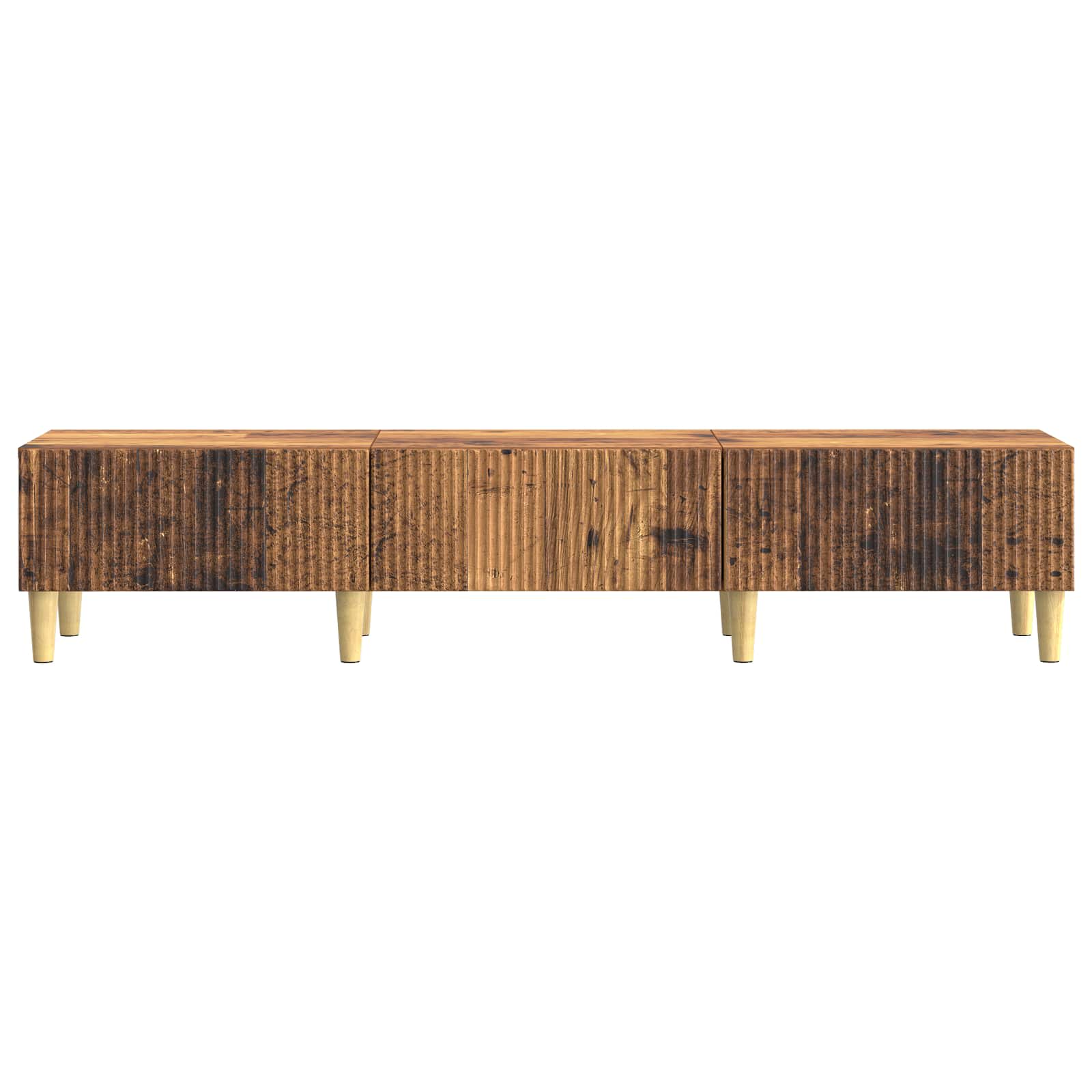 Meuble TV Bois ancien 147 x 34,5 x 30 cm Bois d'ingénierie - XIOS