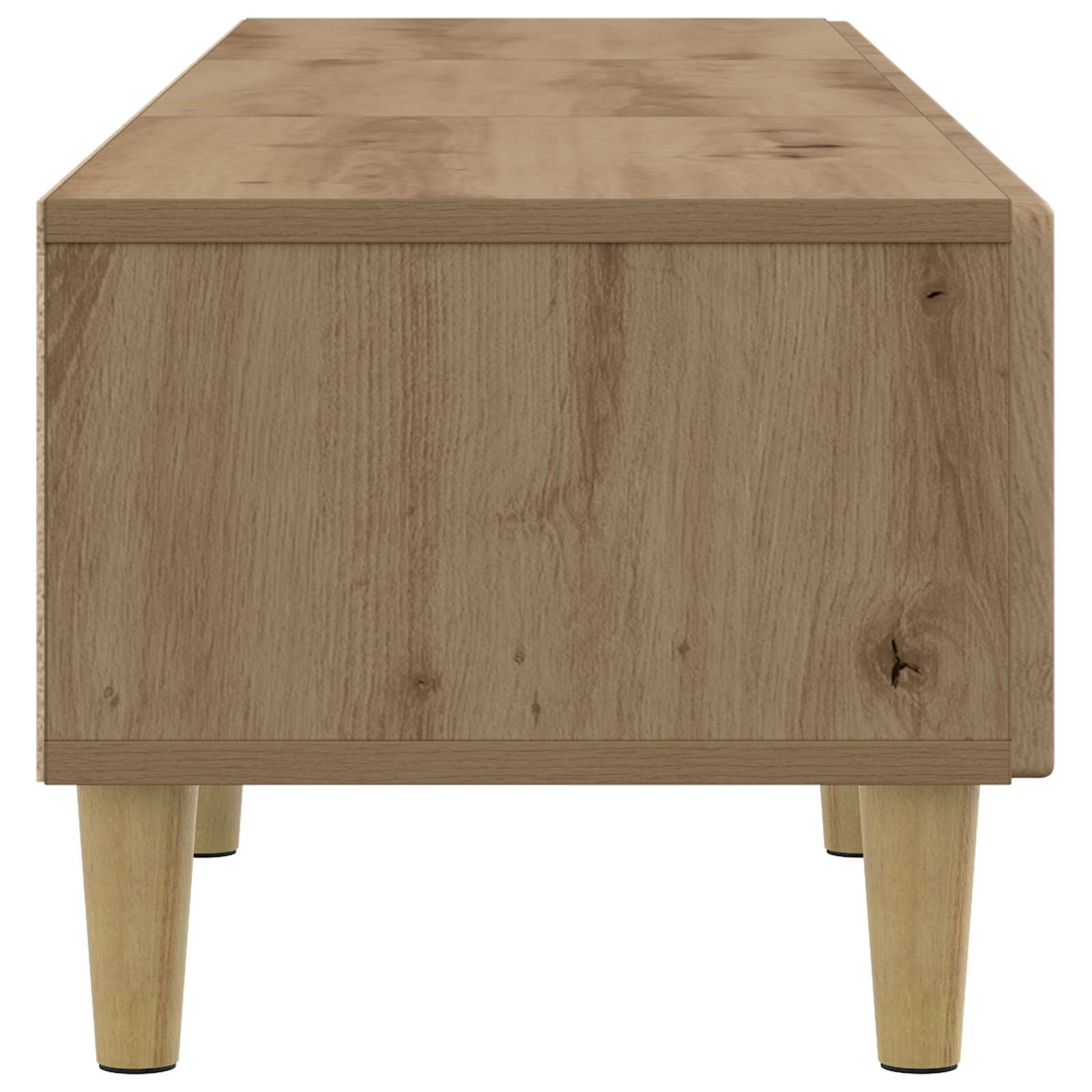 Meuble TV Chêne artisanal 147 x 34,5 x 30 cm Bois d'ingénierie - XIOS