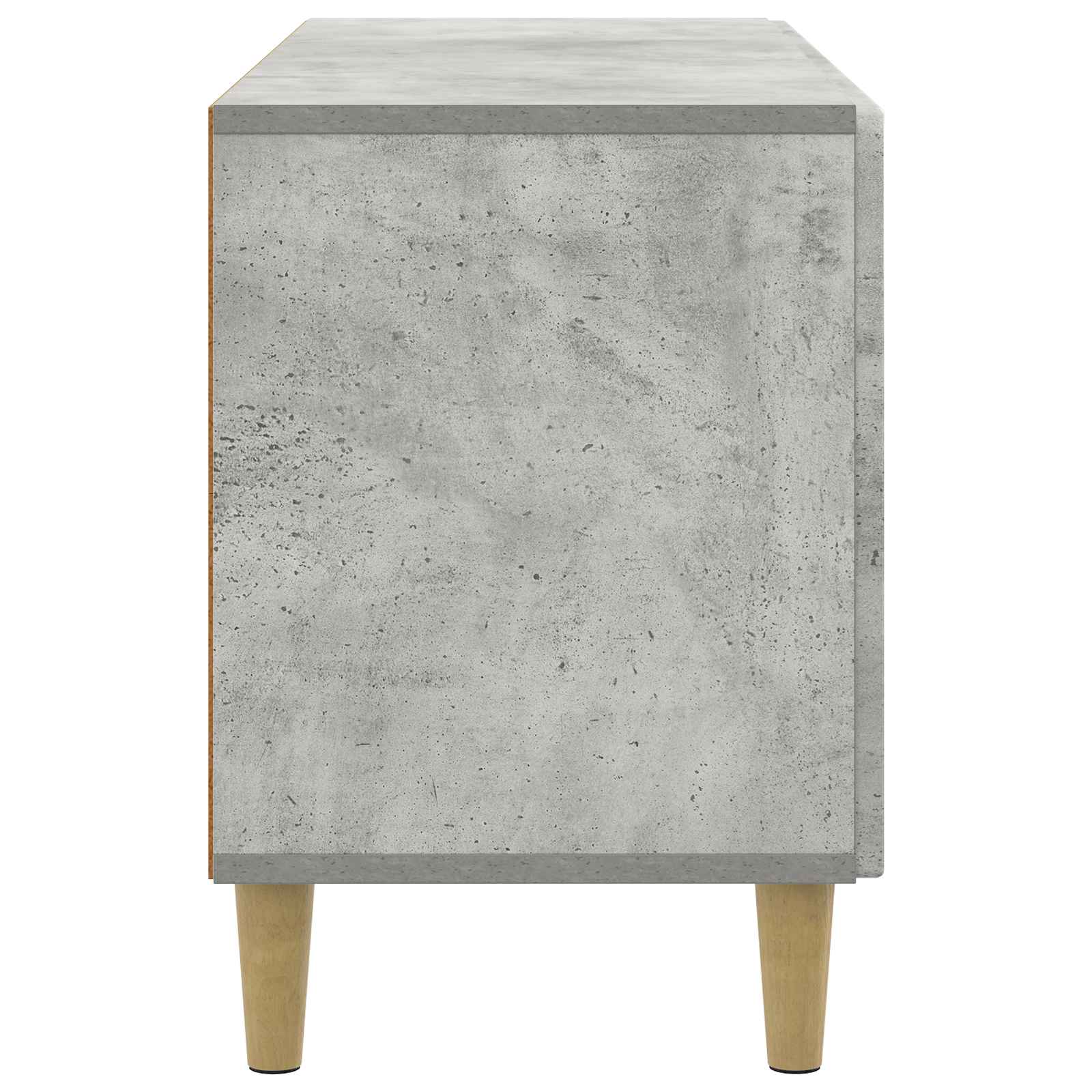 Meuble TV Gris béton 99 x 34,5 x 50 cm Bois d'ingénierie - XIOS