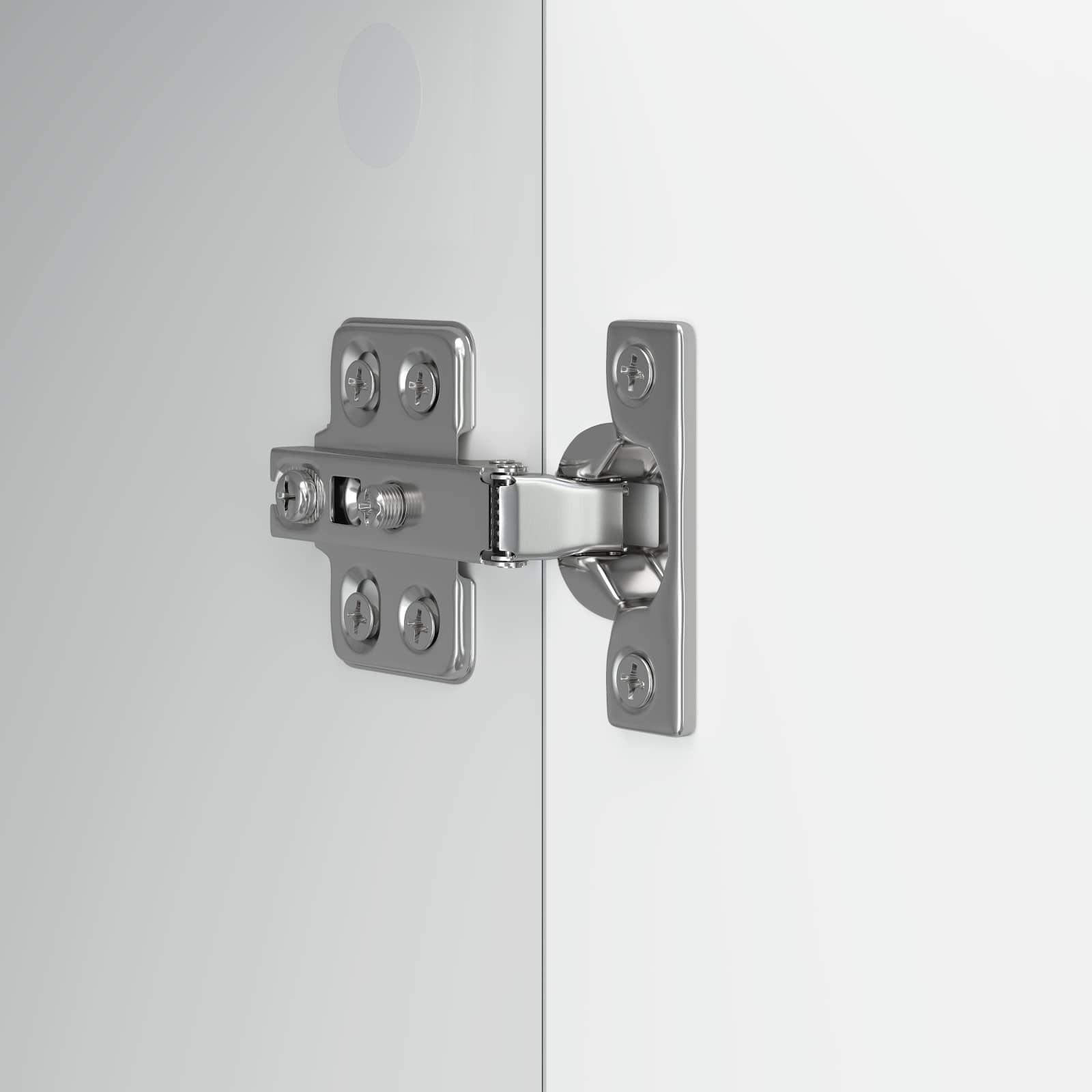 Meuble TV Blanc brillant 99 x 34,5 x 50 cm Bois d'ingénierie - XIOS