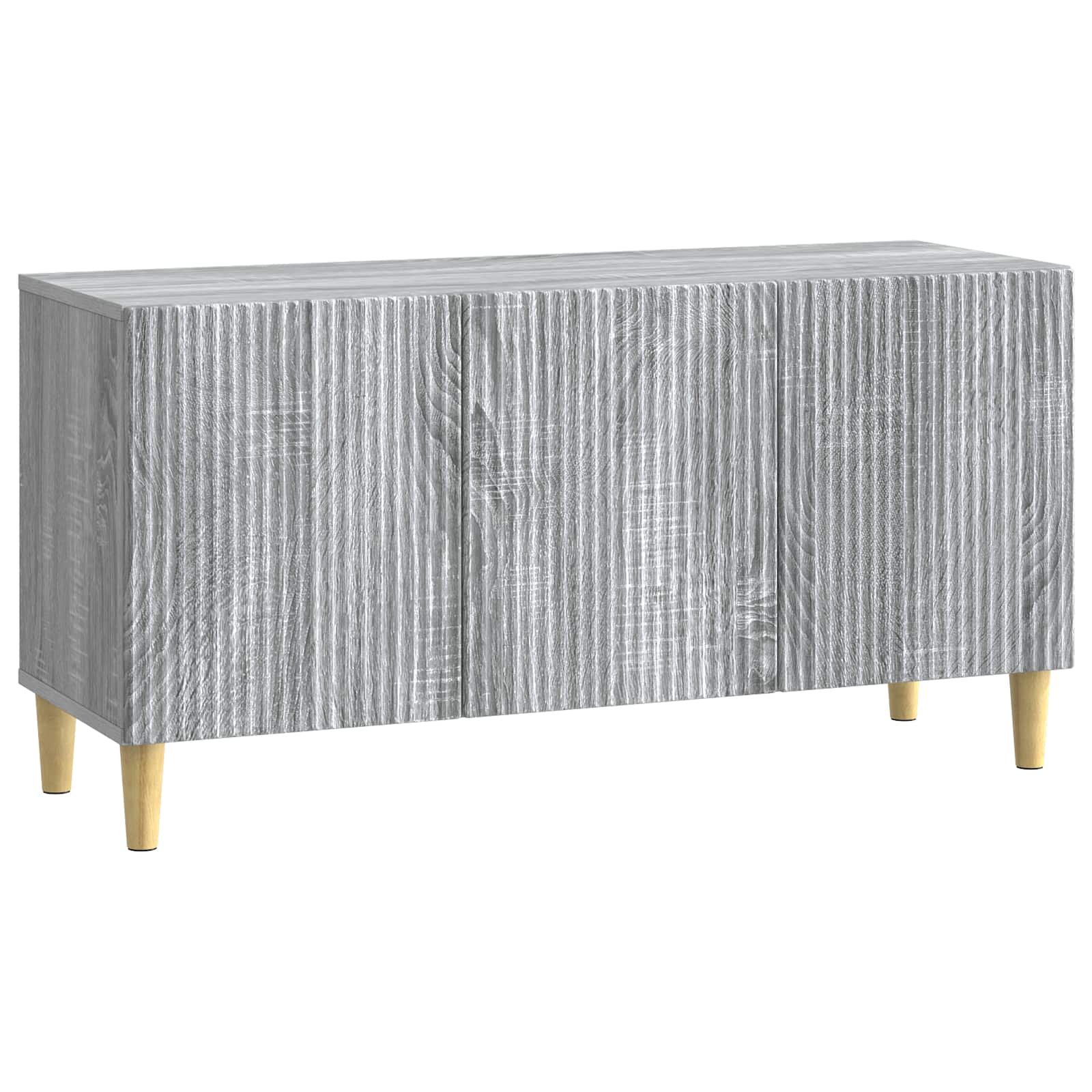 Meuble TV Sonoma gris 99 x 34,5 x 50 cm Bois d'ingénierie - XIOS