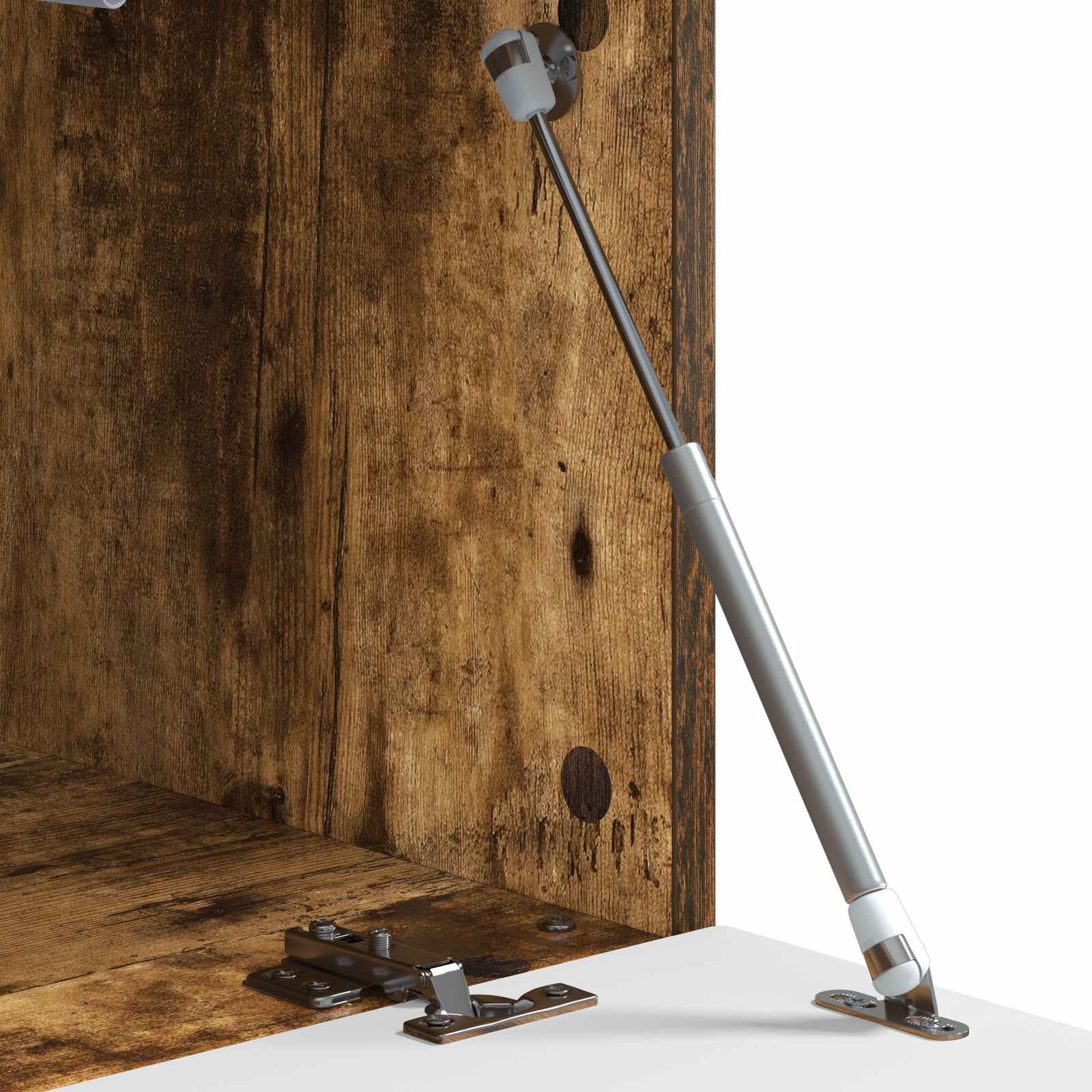 Table basse Chêne fumé 90 x 50 x 40 cm Bois d'ingénierie - XIOS