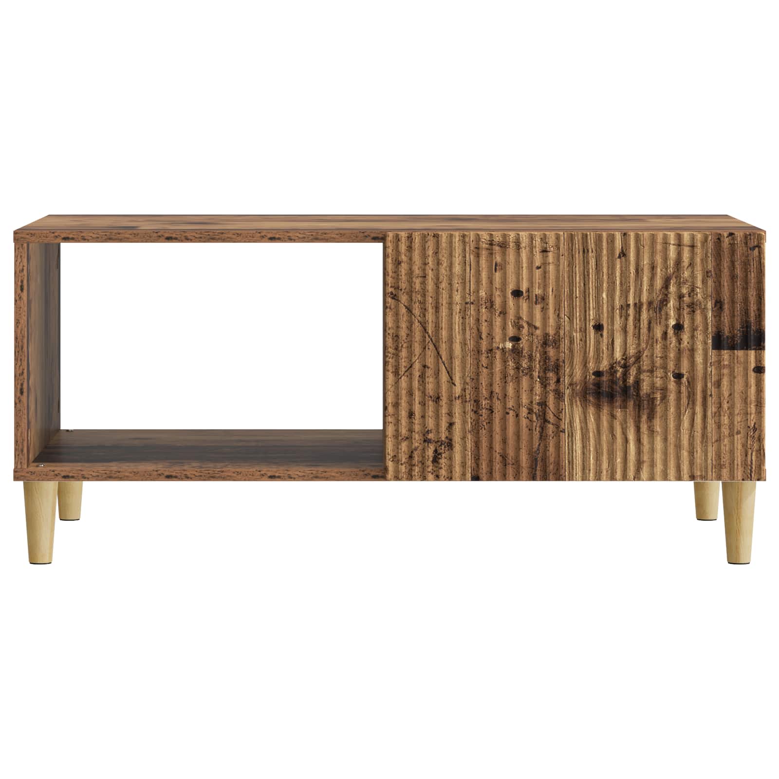 Table basse Bois ancien 90 x 50 x 40 cm Bois d'ingénierie - XIOS