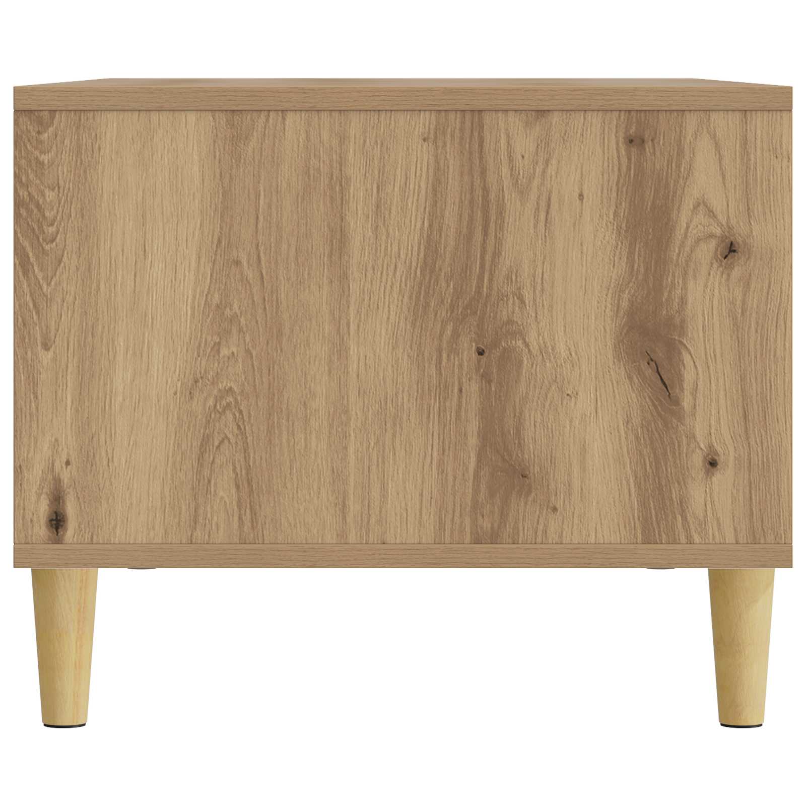 Table basse Chêne artisanal 90 x 50 x 40 cm Bois d'ingénierie - XIOS
