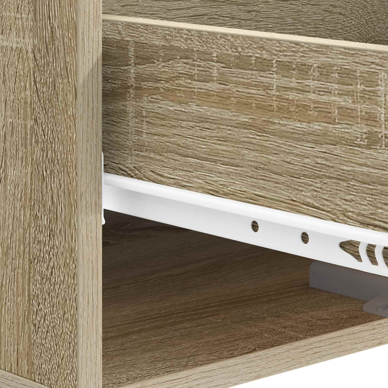 Table basse Chêne Sonoma 49 x 50 x 40 cm Bois d'ingénierie - XIOS