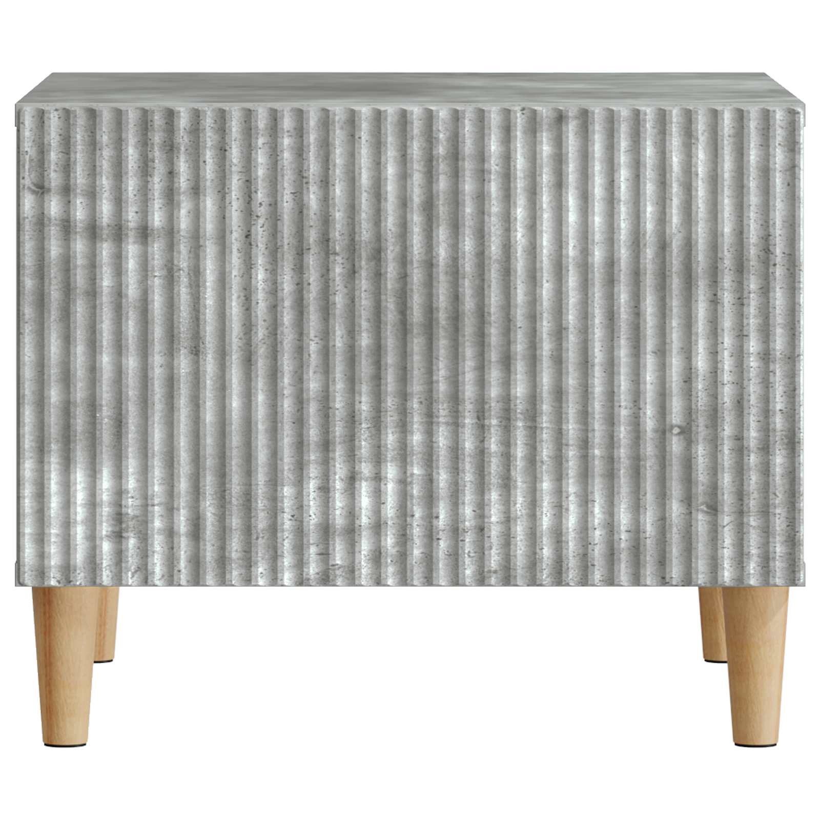 Table basse Gris béton 49 x 50 x 40 cm Bois d'ingénierie - XIOS