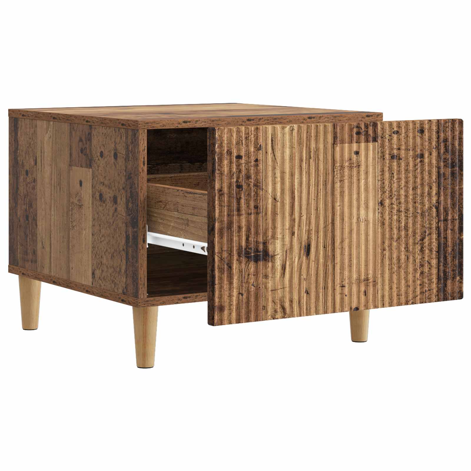 Table basse Bois ancien 49 x 50 x 40 cm Bois d'ingénierie - XIOS