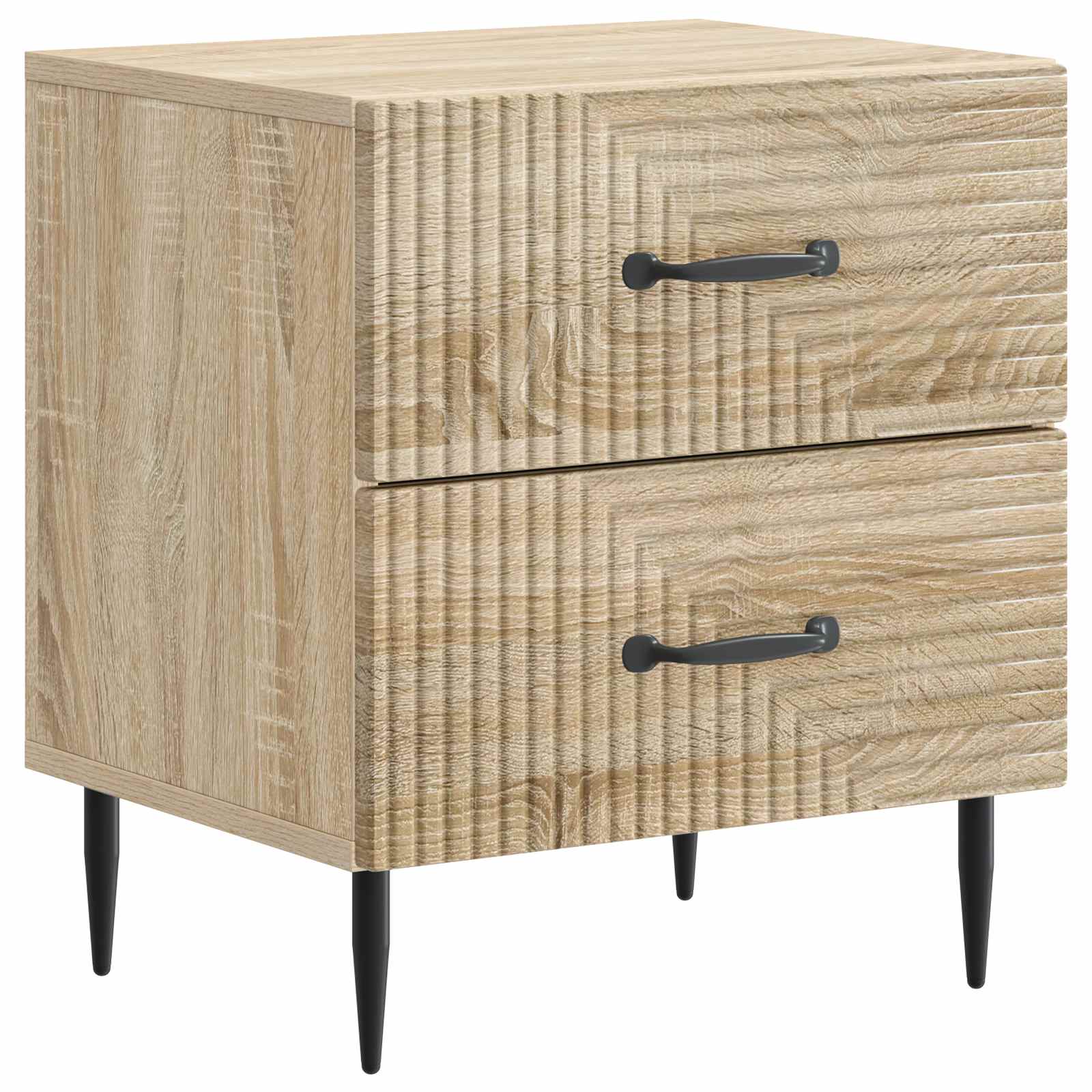 Cabinet de chevet avec tiroir Chêne Sonoma 43 x 34,5 x 47,5 cm - XIOS