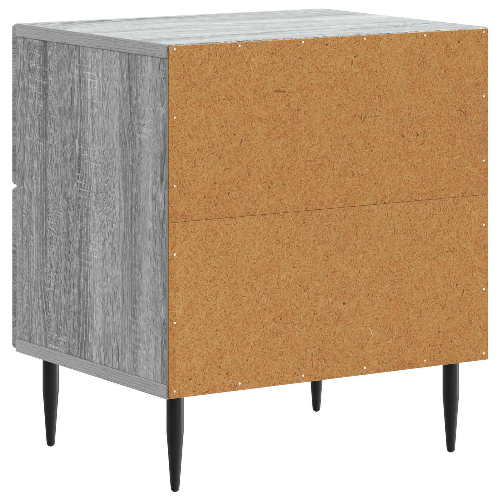 Cabinet de chevet avec tiroir Sonoma gris 43 x 34,5 x 47,5 cm - XIOS
