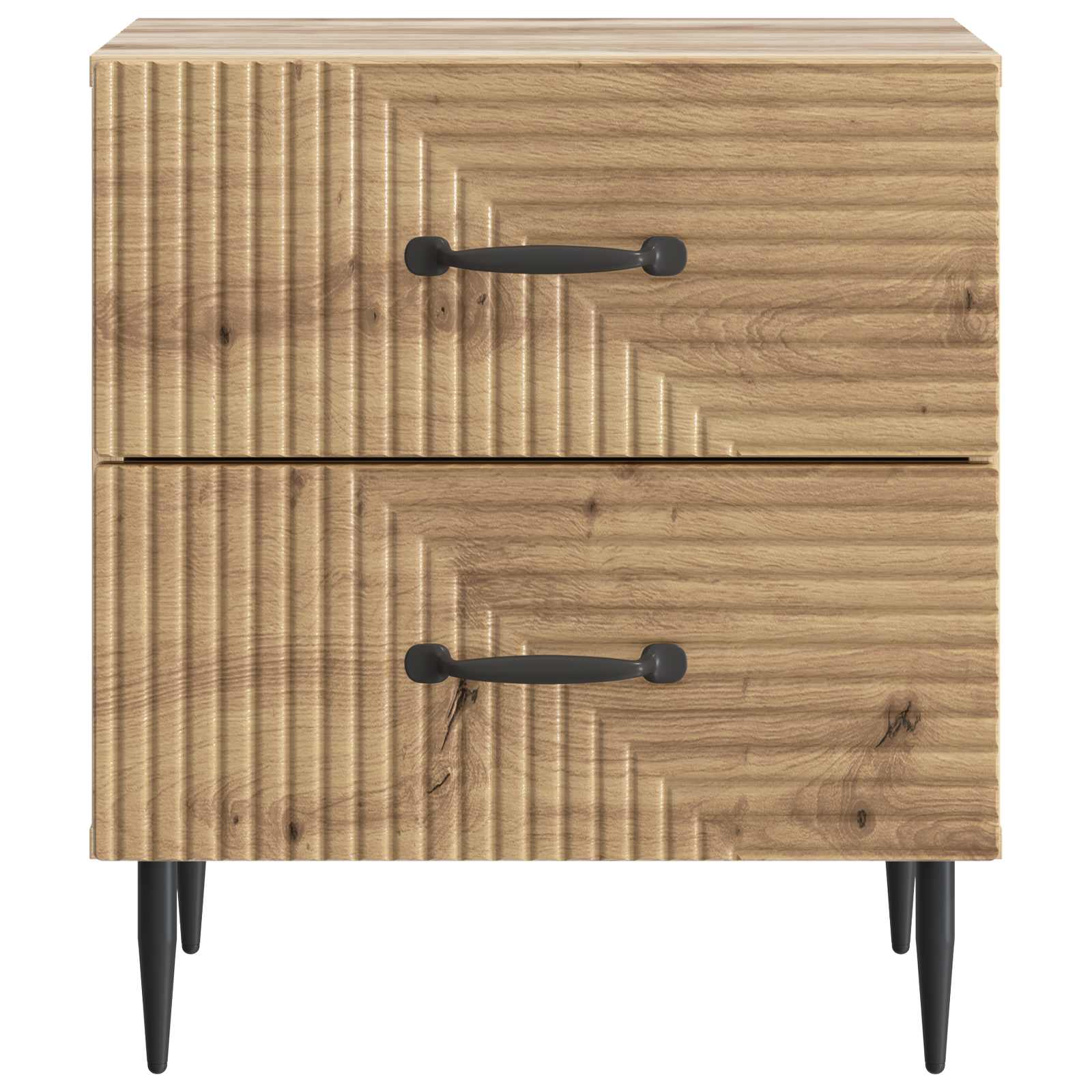 Cabinet de chevet Chêne artisanal 43 x 34,5 x 47,5 cm - XIOS