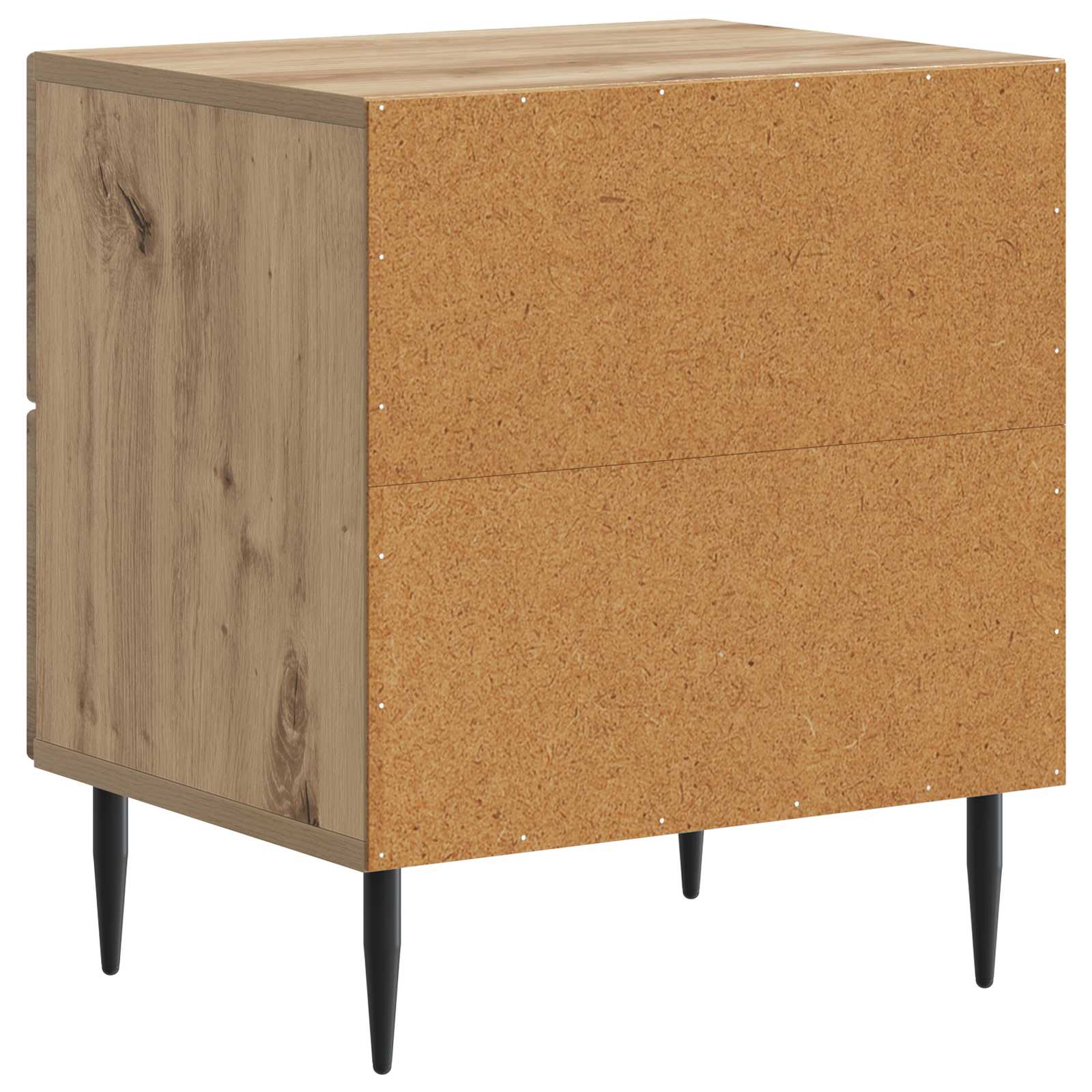 Cabinet de chevet 2 pcs Chêne artisanal 43 x 34,5 x 47,5 cm - XIOS
