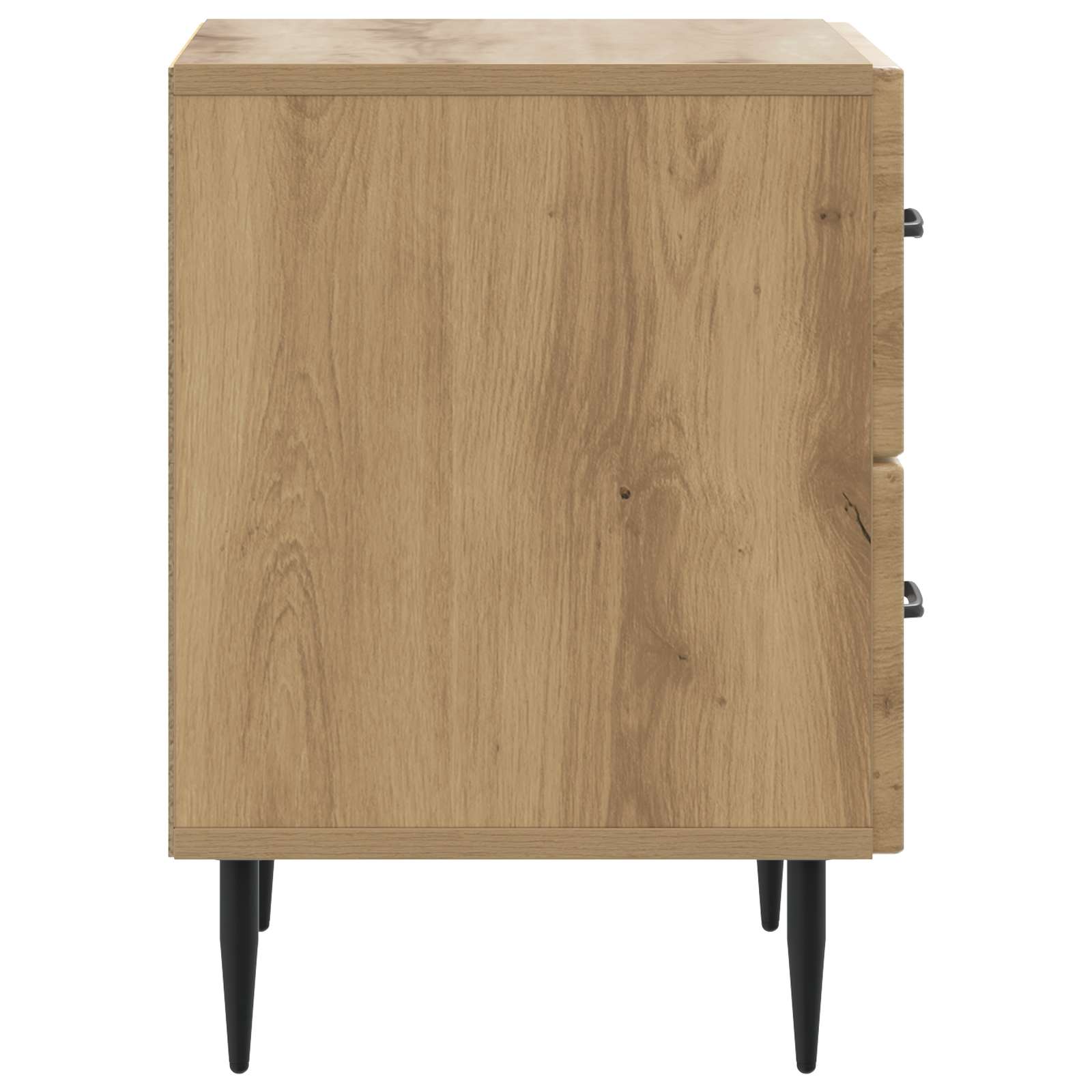 Cabinet de chevet 2 pcs Chêne artisanal 43 x 34,5 x 47,5 cm - XIOS