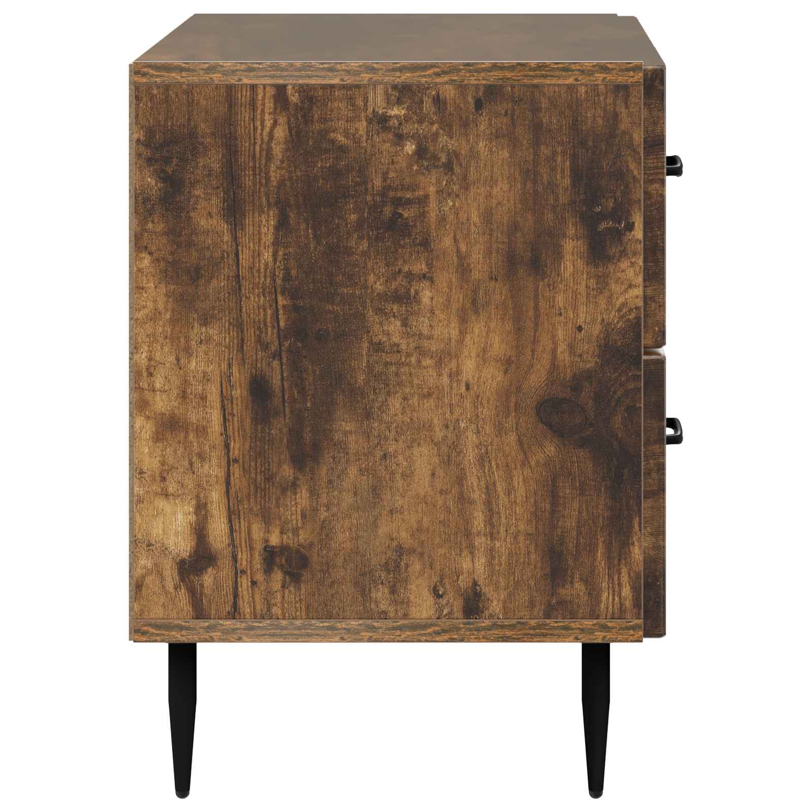 Cabinet de chevet avec tiroir Chêne fumé 62 x 34,5 x 47,5 cm - XIOS