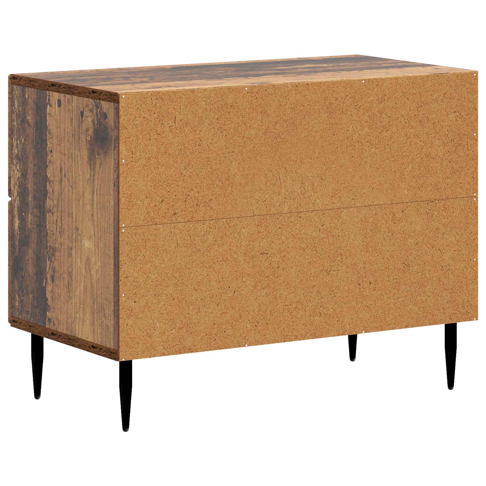 Cabinet de chevet avec tiroir Bois ancien 62 x 34,5 x 47,5 cm - XIOS