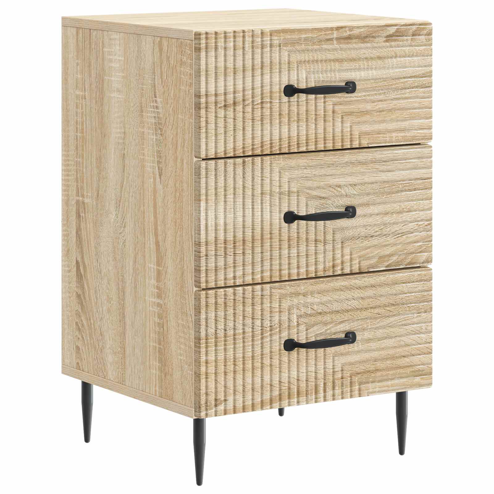 Cabinet de chevet avec tiroir Chêne Sonoma 43 x 41 x 66,5 cm - XIOS