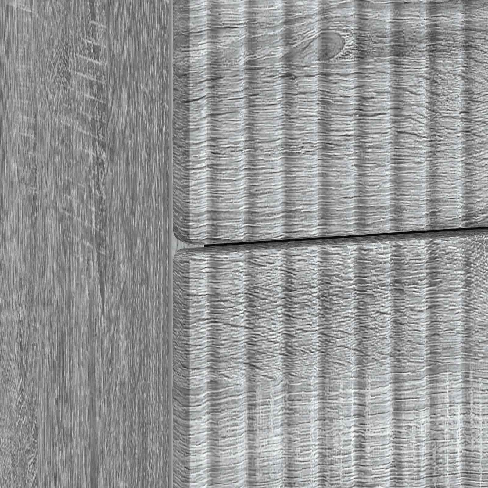 Cabinet de chevet avec tiroir Sonoma gris 43 x 41 x 66,5 cm - XIOS