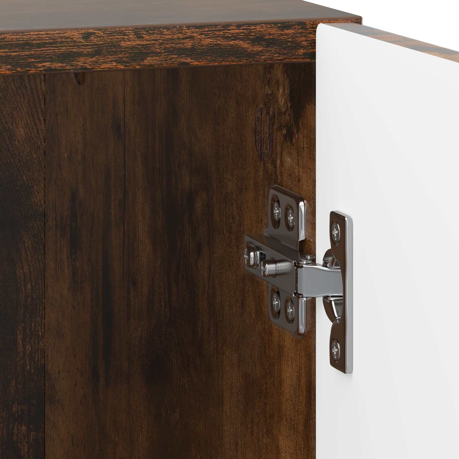 Cabinet de chevet 2 pcs Chêne fumé 43 x 34,5 x 50 cm - XIOS